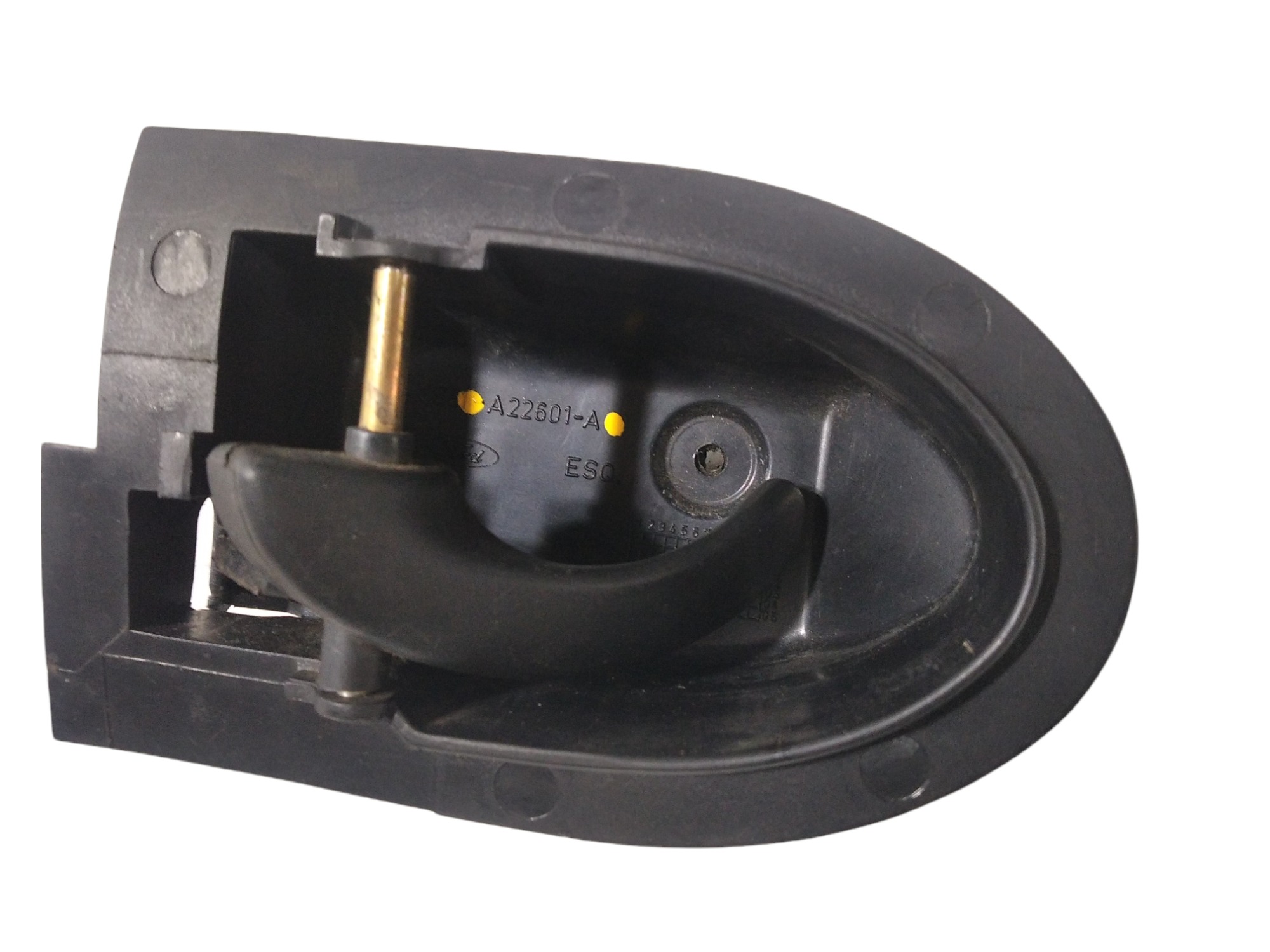 Maçaneta Interna Dianteiro Esquerdo Ford Ka 1997 V214 Preta Dianteira 5