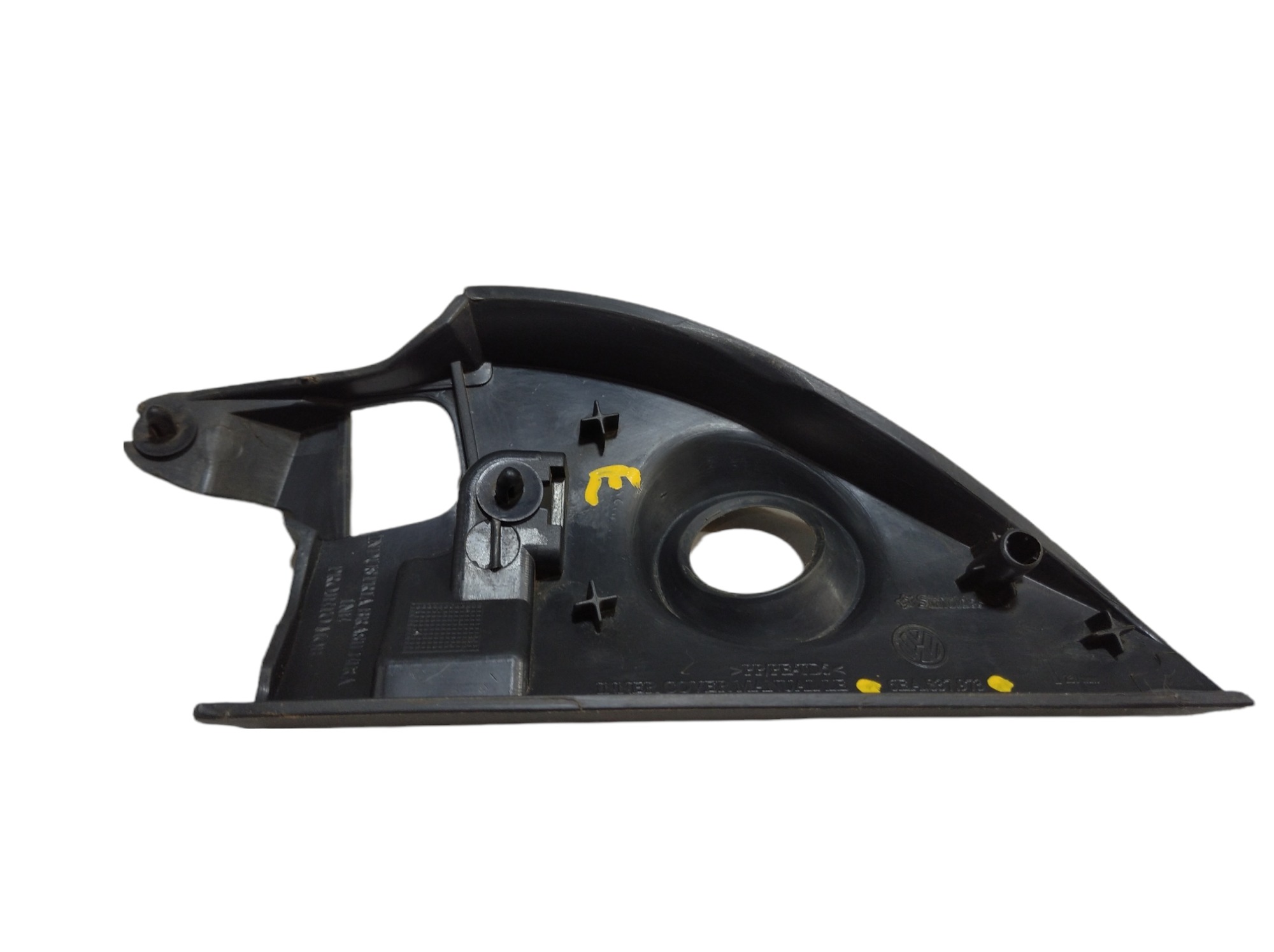 Acabamento Retrovisor Esquerdo Vw Polo 2018 V329 Preto 6