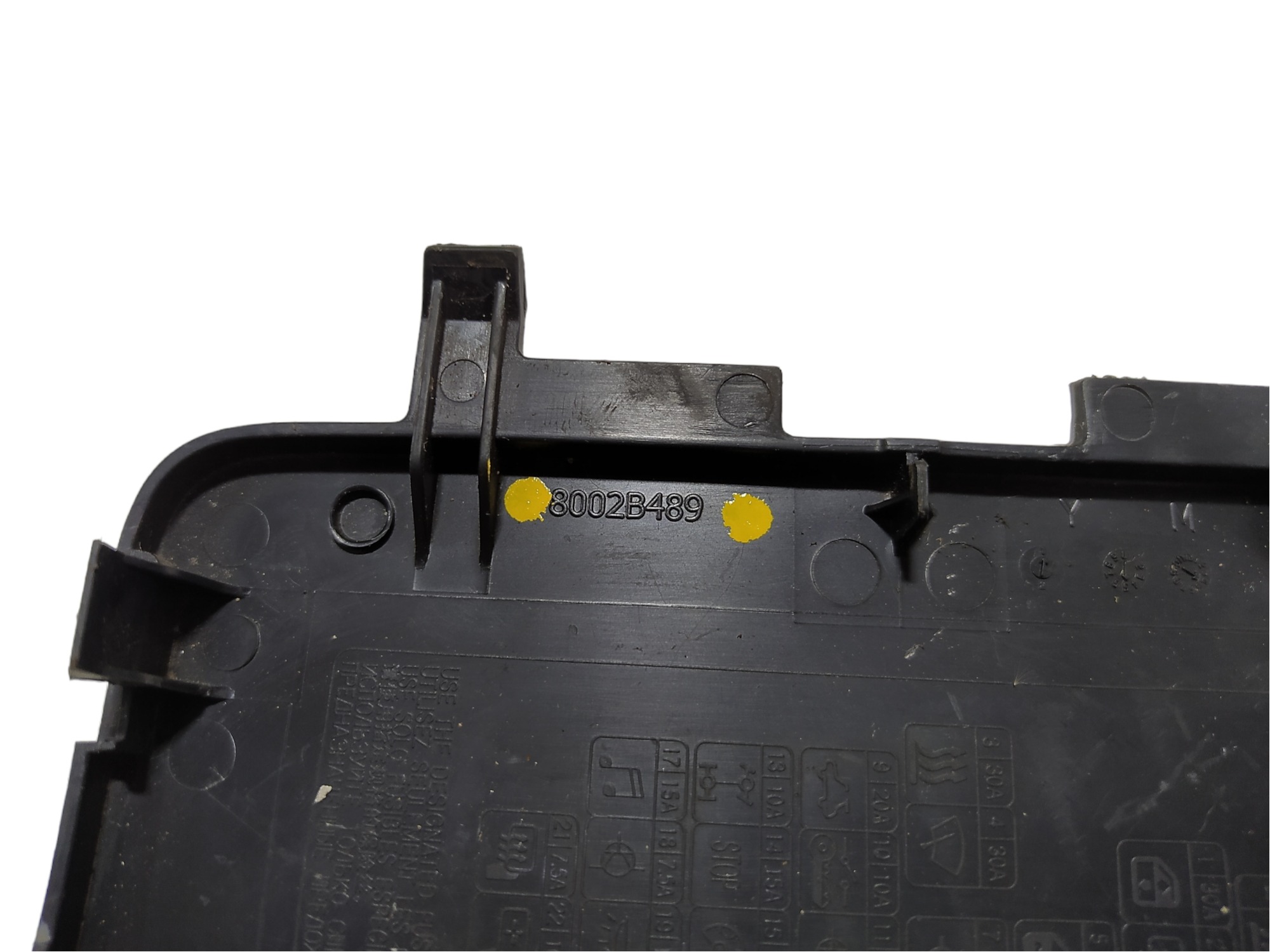 Tampa Caixa Fusível Mitsubishi Outlander  2015 8002b489 Vl 4