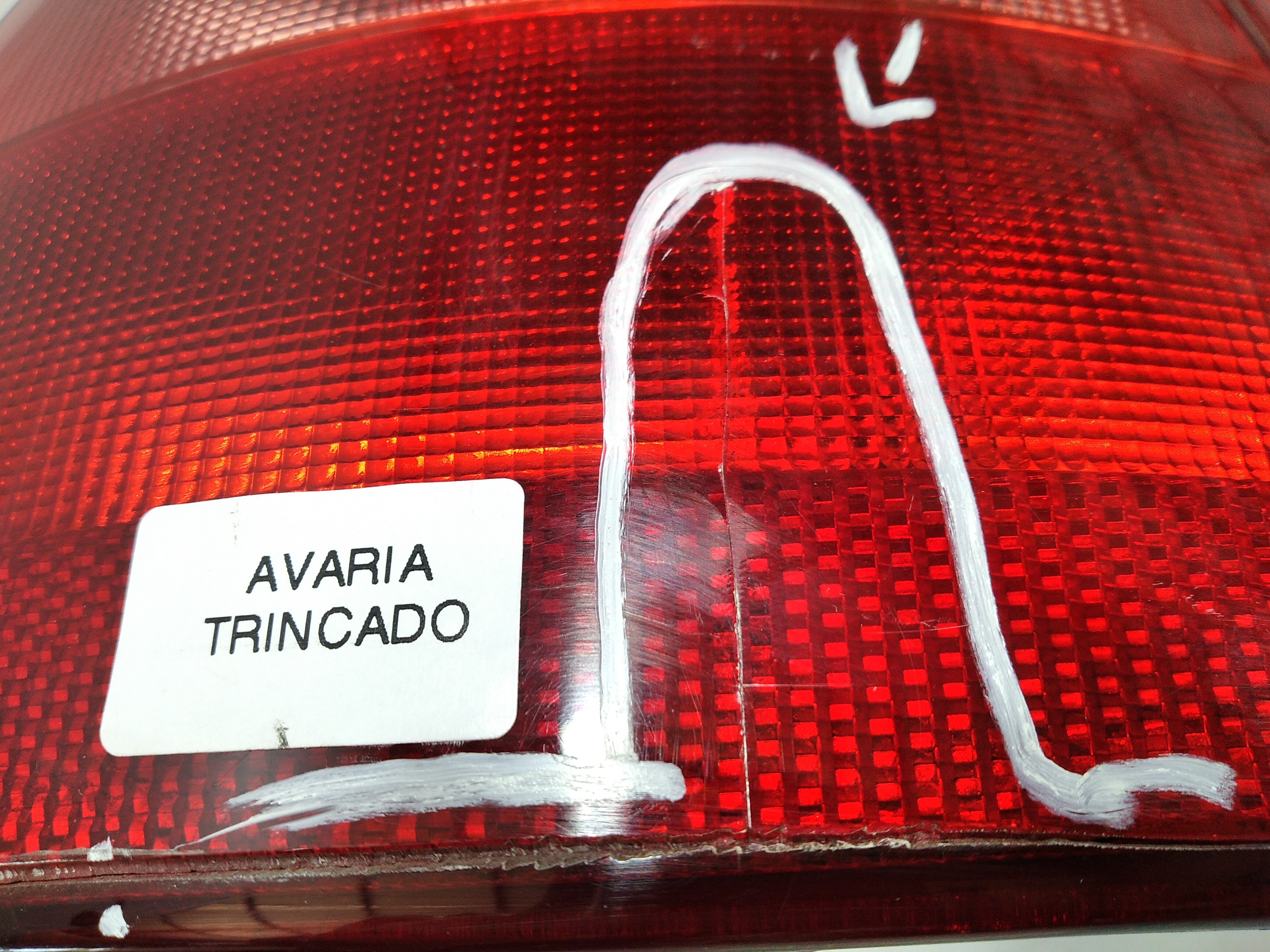 Lanterna Direita Com Avaria Citroen C3 Glx 2005 V254 6