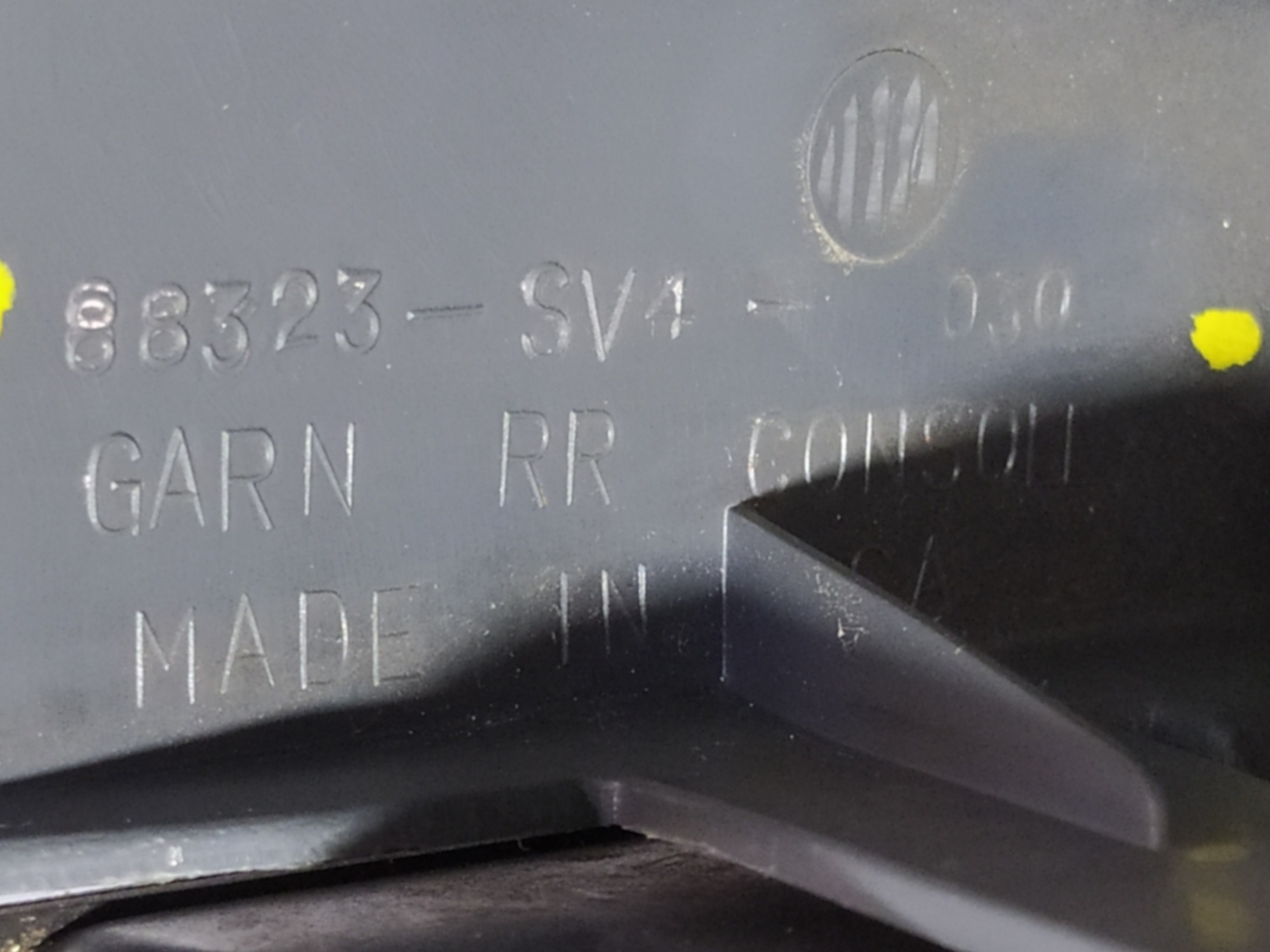 Console Central Honda Accord Lx 1994 88323-sv4-030 V448 9