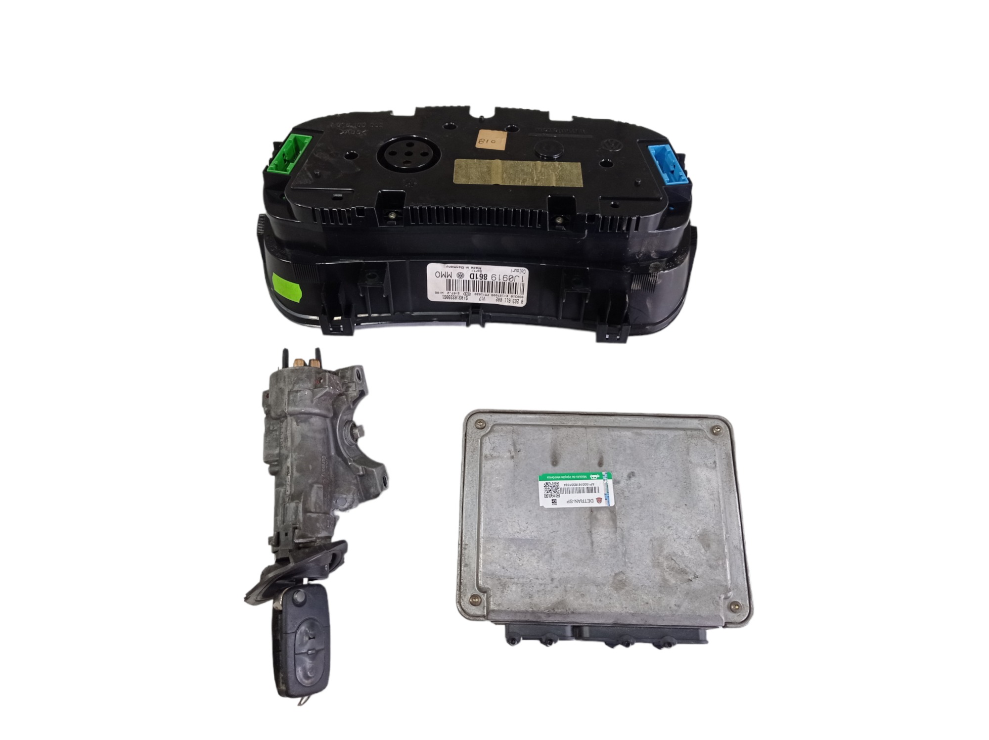 Kit Módulo Injeção Vw Golf 2.0 2000 06a906018 V478 6