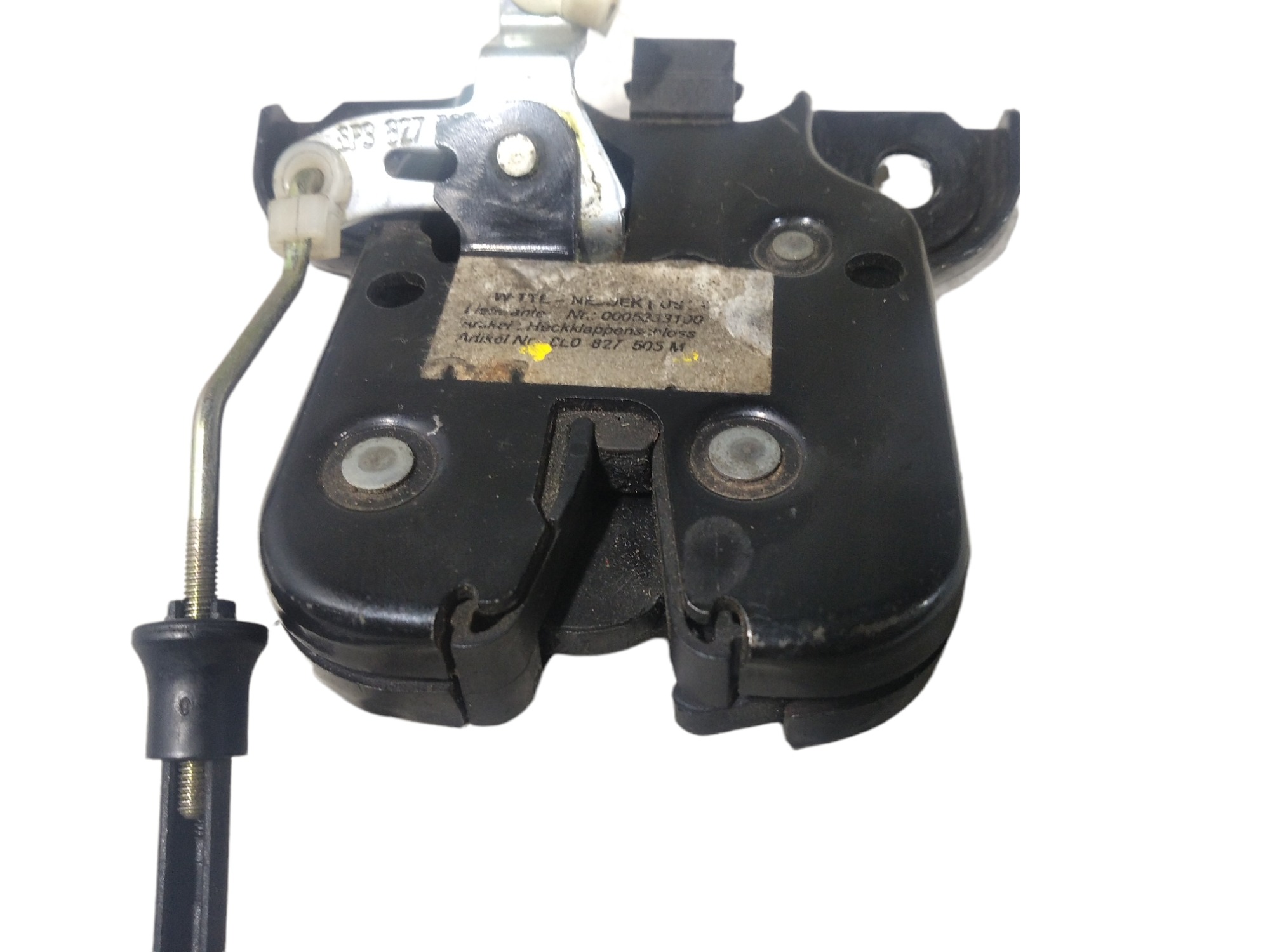 Fechadura Tampa Traseira Audi A6 2.7 Biturbo 2001 V261 8