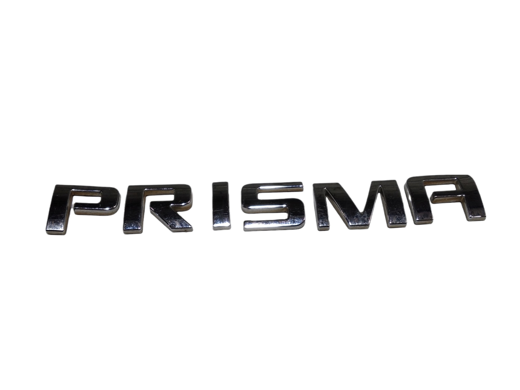 Emblema Tampa Traseira Gm Prisma Lt 2019 V338 Dourado / Prata 5