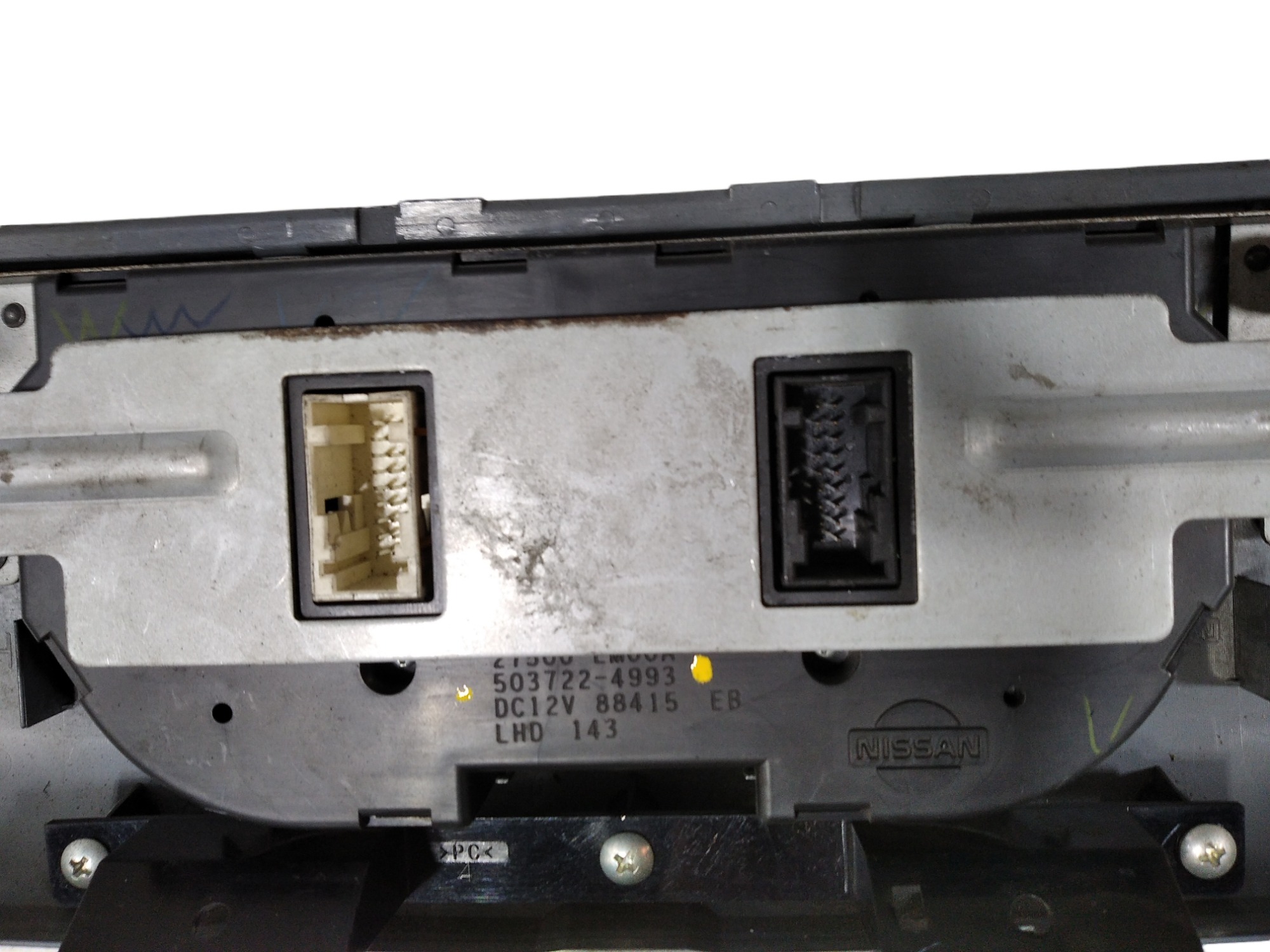 Comando De Ar Painel Central Nissan Tiida 2008 A 2010 V59 7