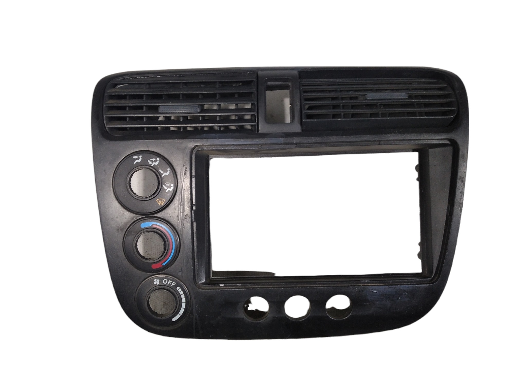Moldura Central Difusor De Ar Honda Civic 2002 1