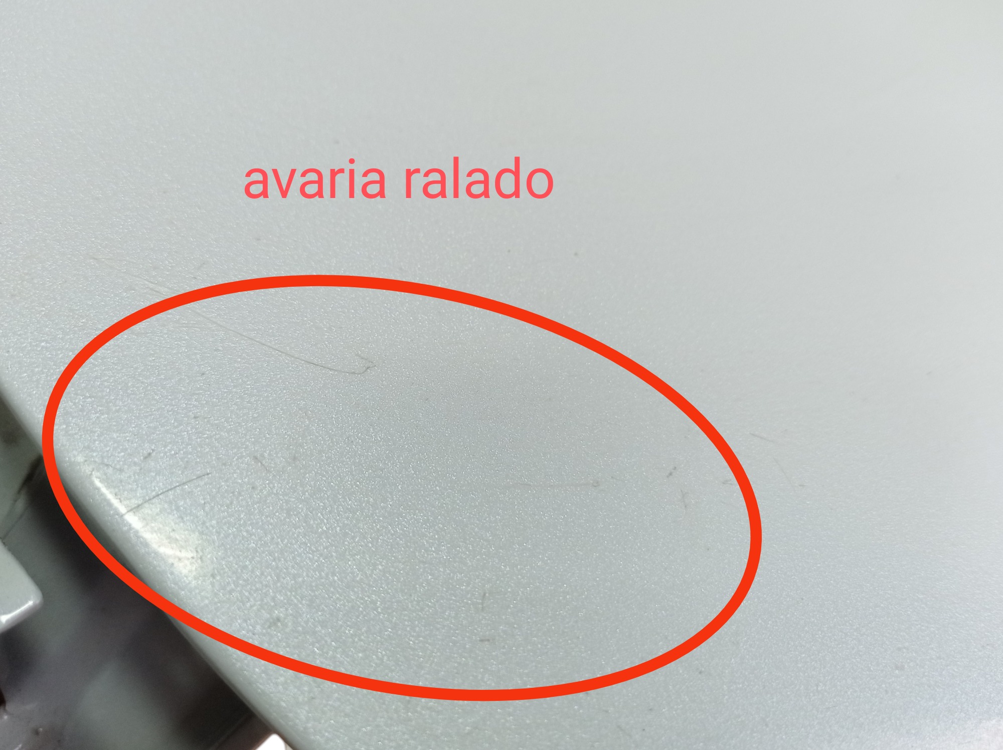 Portinhola Tanque Combustível Outlander 2014 V551 Branco 7