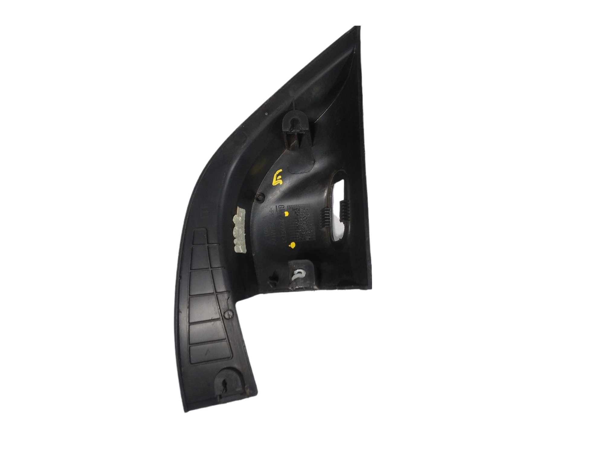 Acabamento Interno Retrovisor Esquerdo Gm Prisma 2019 V338 Preto 6