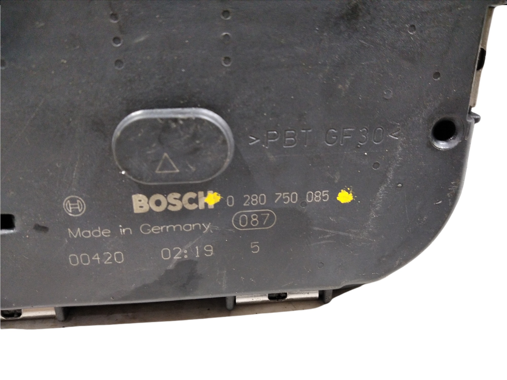 Tbi Corpo Borboleta Peugeot 206 2005 0280750085  V42 4