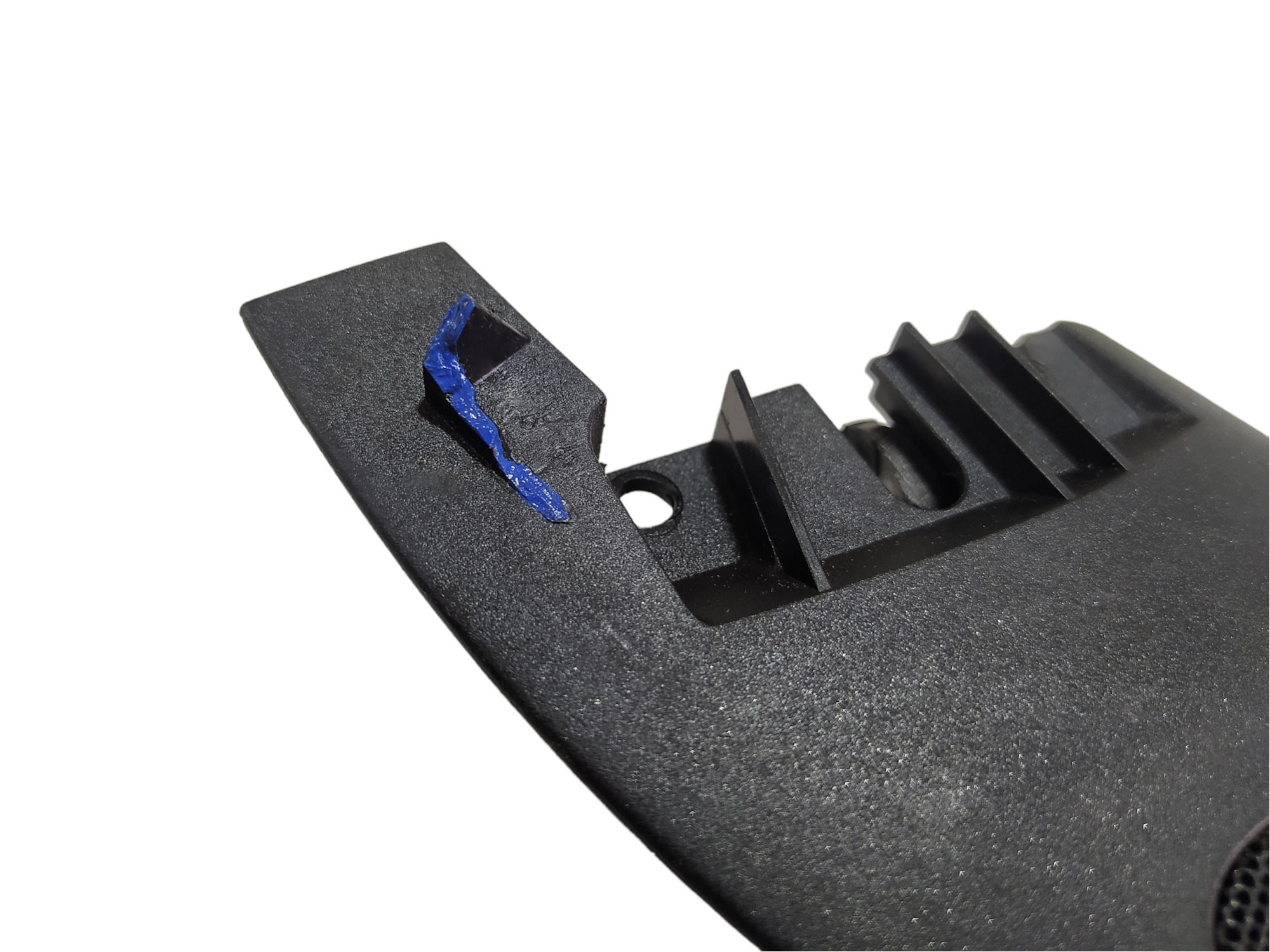 Acabamento Interno Retrovisor Esquerdo Vw Golf 2.0 2000 V478 Preto 7