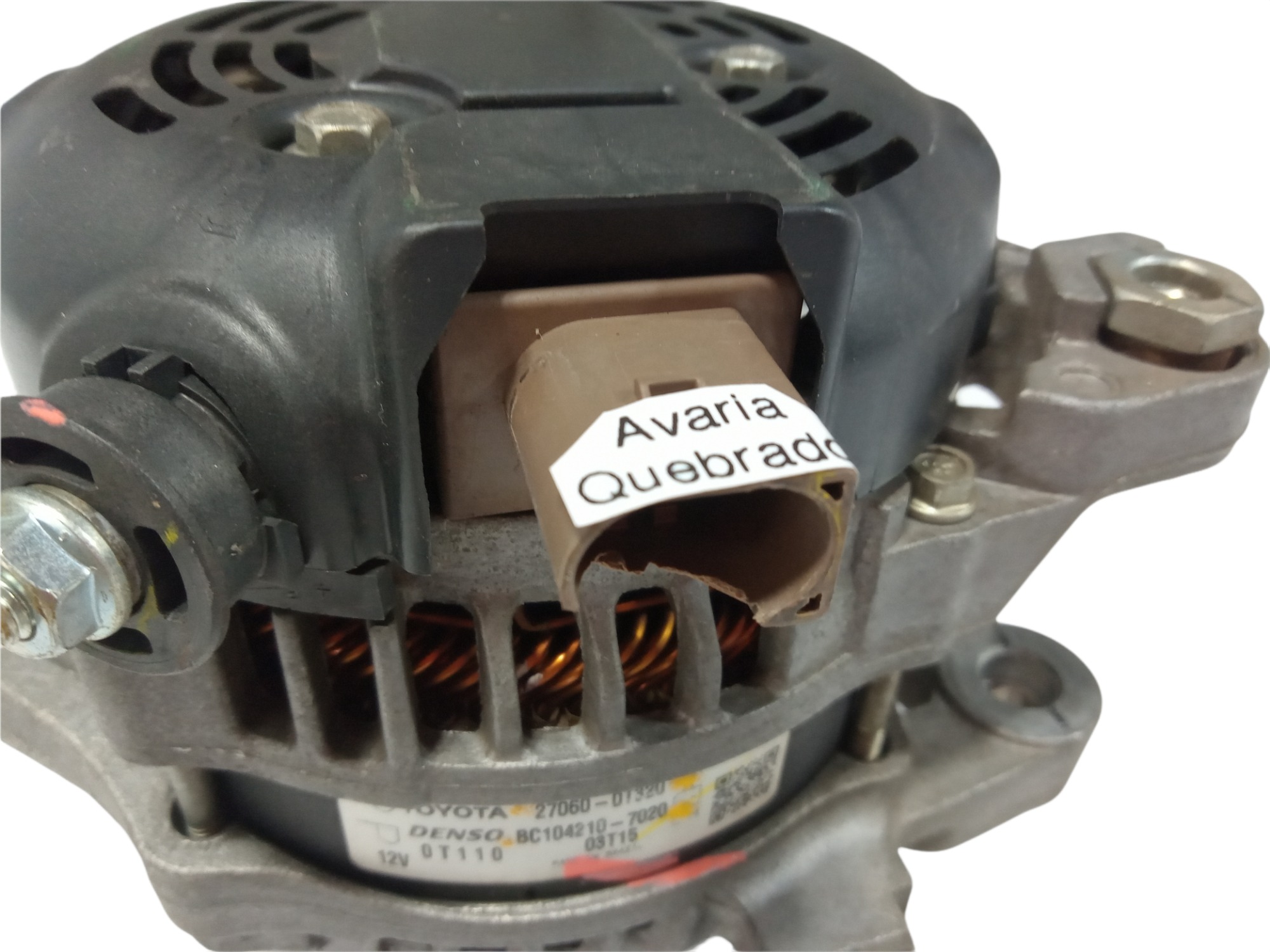 Alternador Toyota Corolla 2.0 16v 2015 A 2018 V372 3