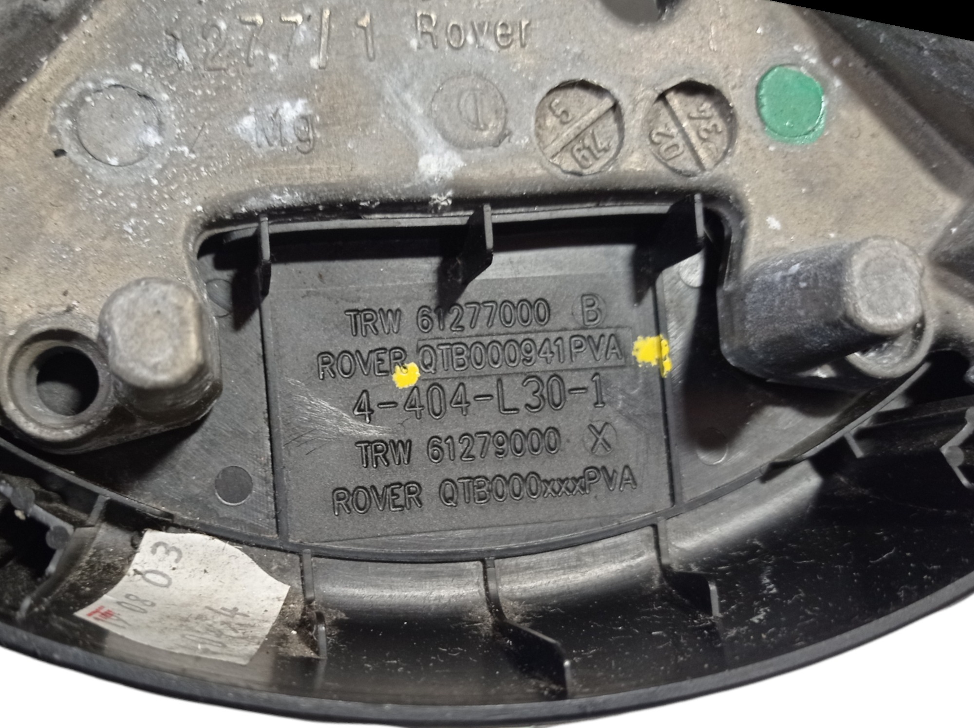 Aro Volante Land Rover Range Rover Sport 2004 V284 Preto 5