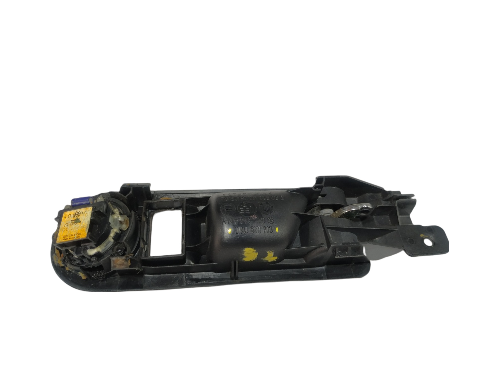 Maçaneta Interna Traseira Esquerda Vw Golf 2002 V373 Preto 8