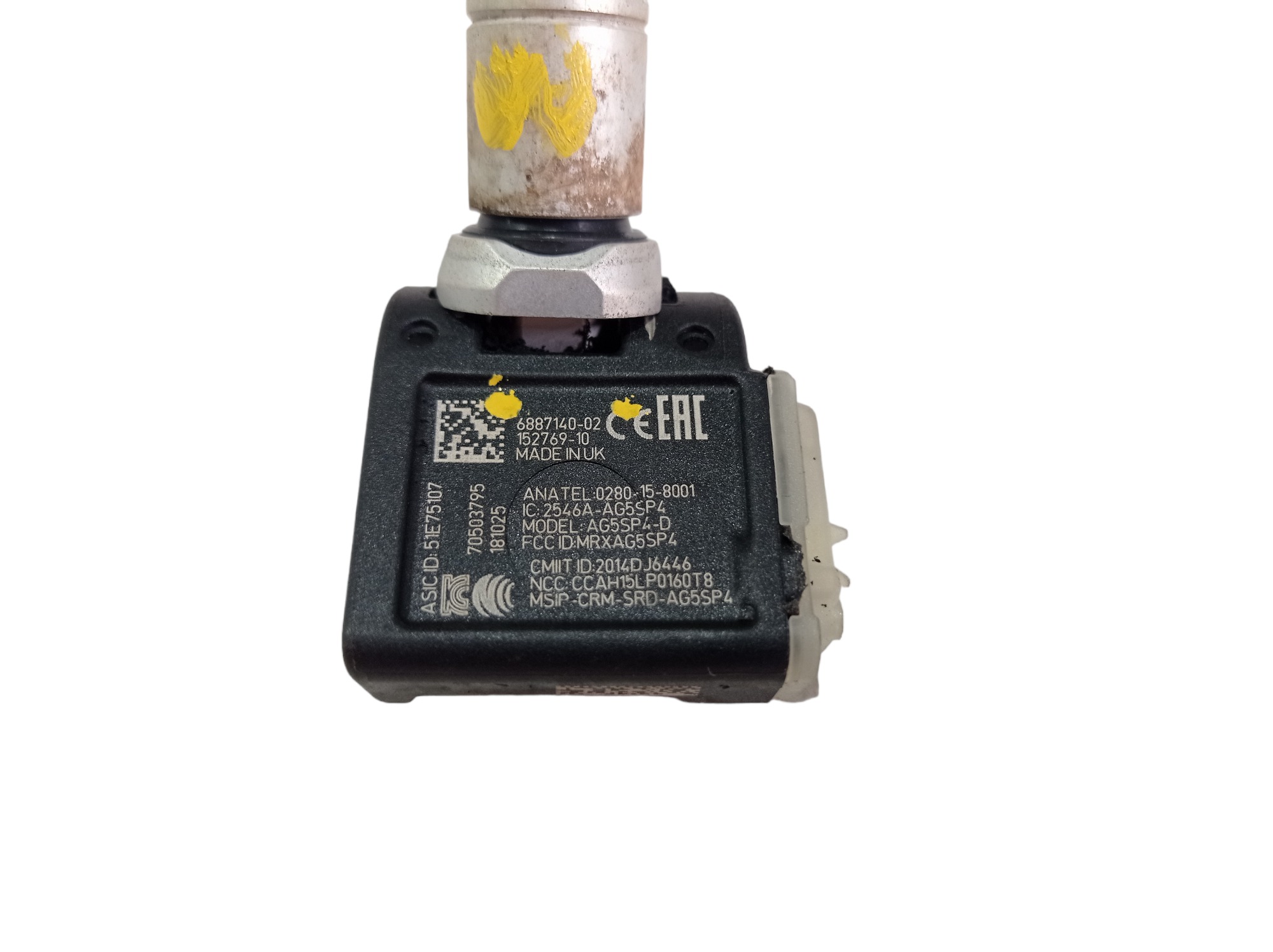 Sensor Pressão Pneu Bmw X4 2019 V350 6