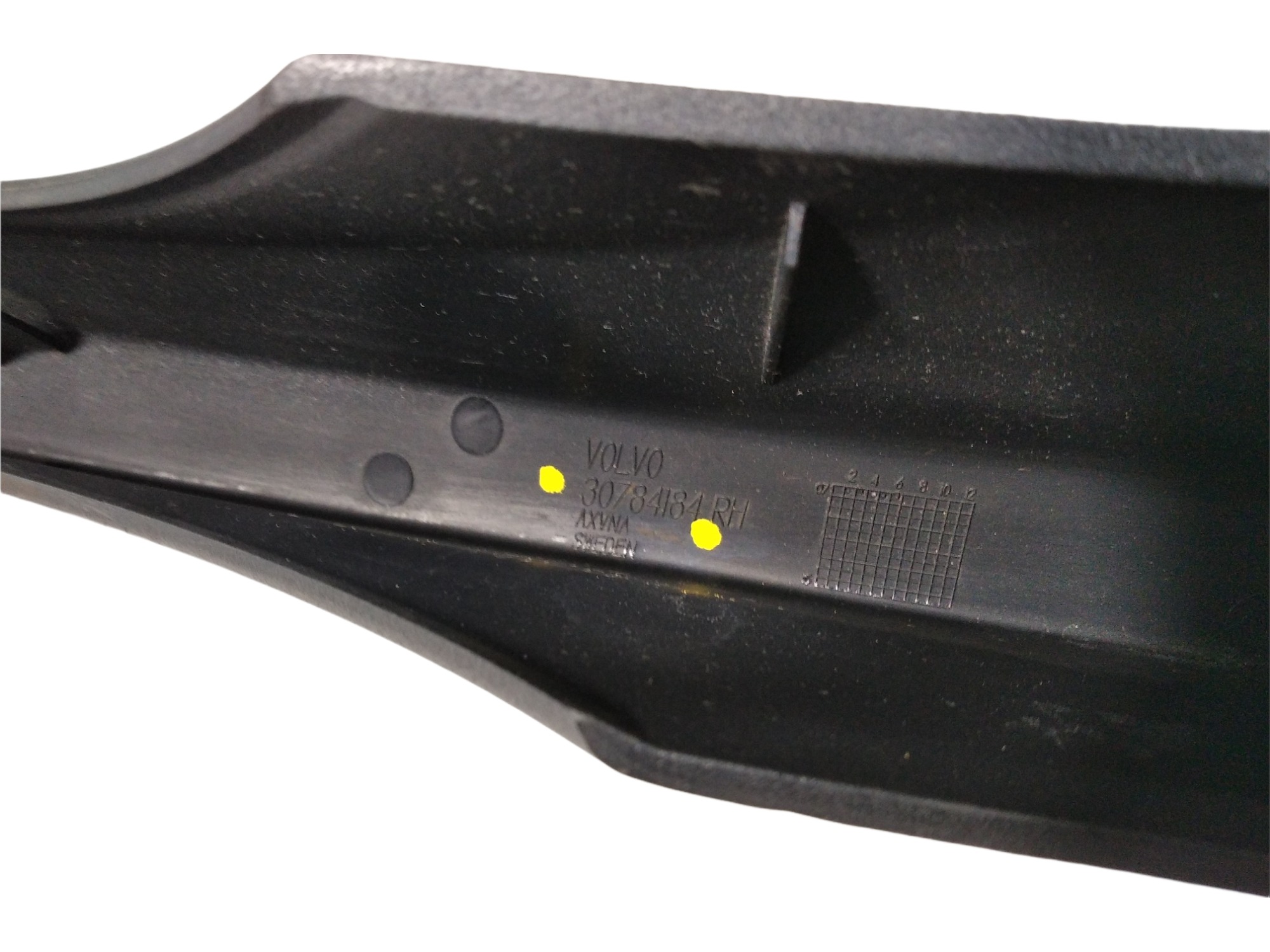 Acabamento Rack Teto Dianteiro Direito Volvo Xc70 2005 V64 Preto 6