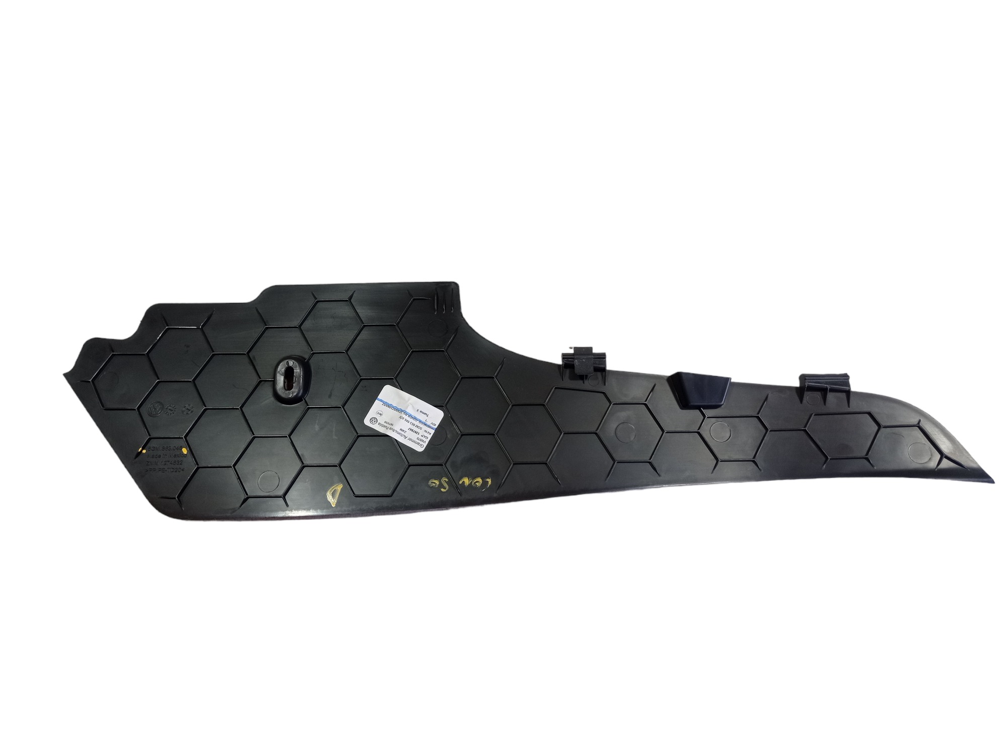 Acabamento Direito Console Vw Golf Gti 2019 5gm863046 V563 2