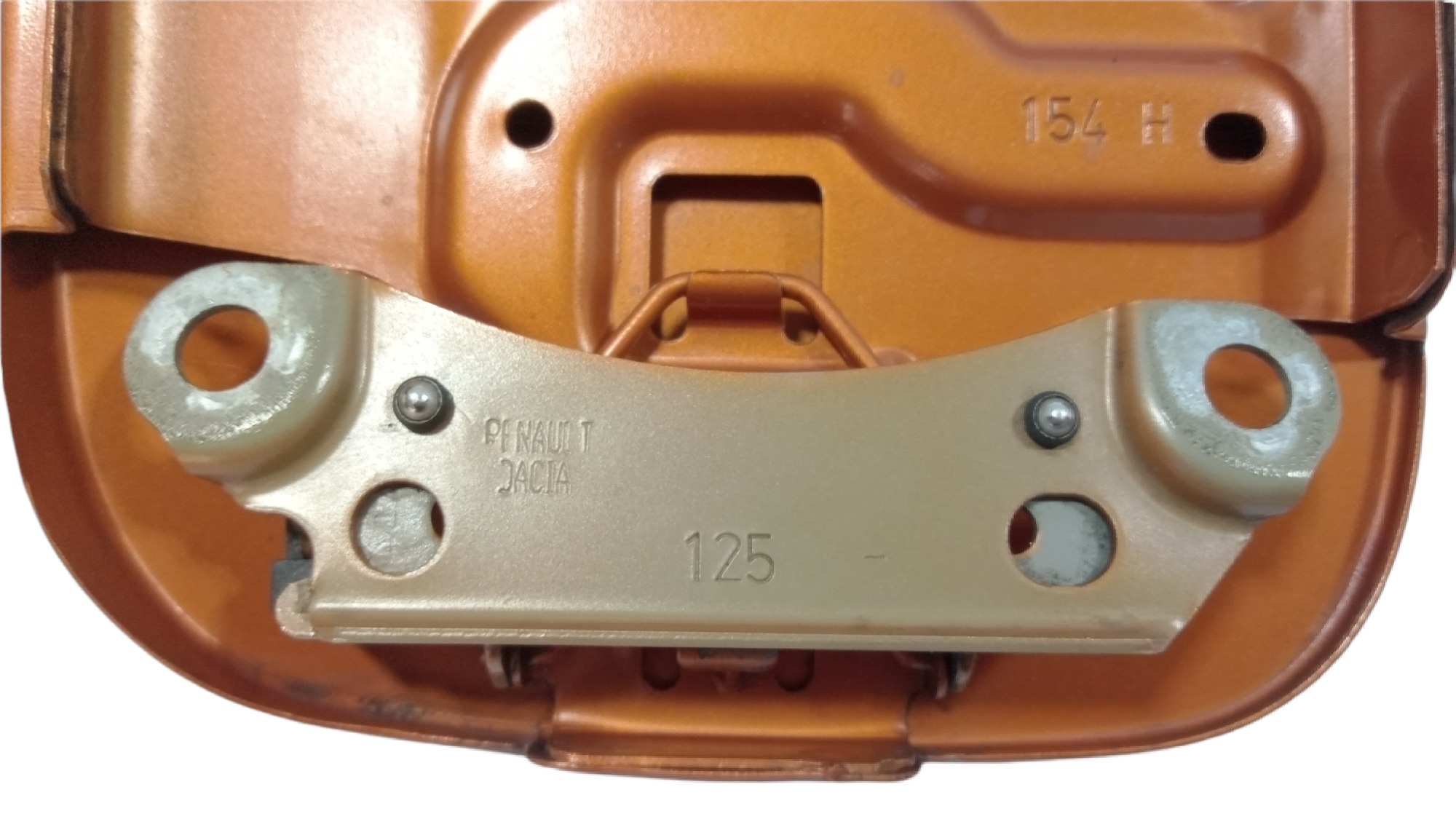 Portinhola Tanque Combustível Renault Sandero Stepway V346 Laranja 4