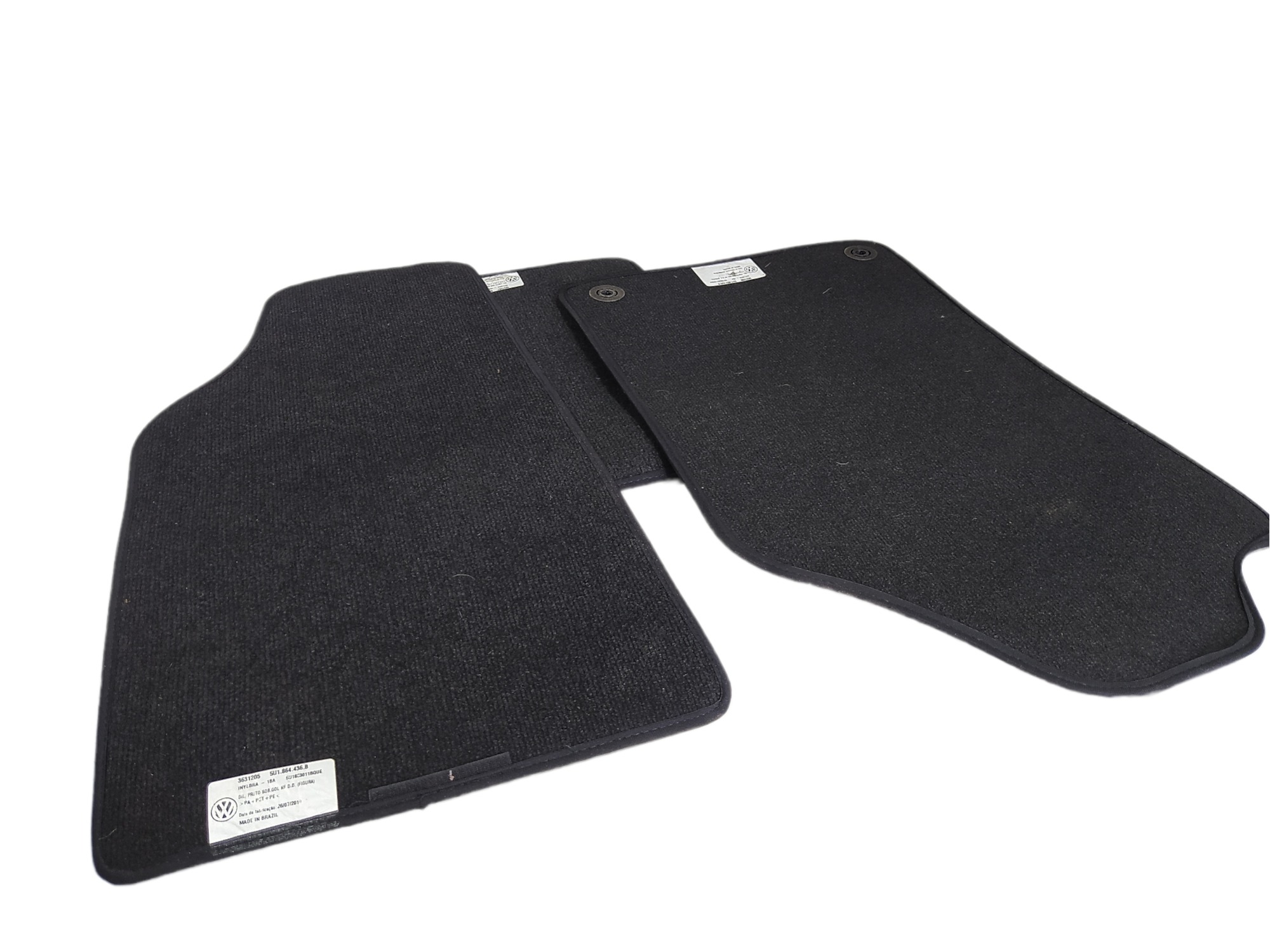 Tapete 3 Unidades Vw Saveiro Cross 2020 5u1864436b V467 3