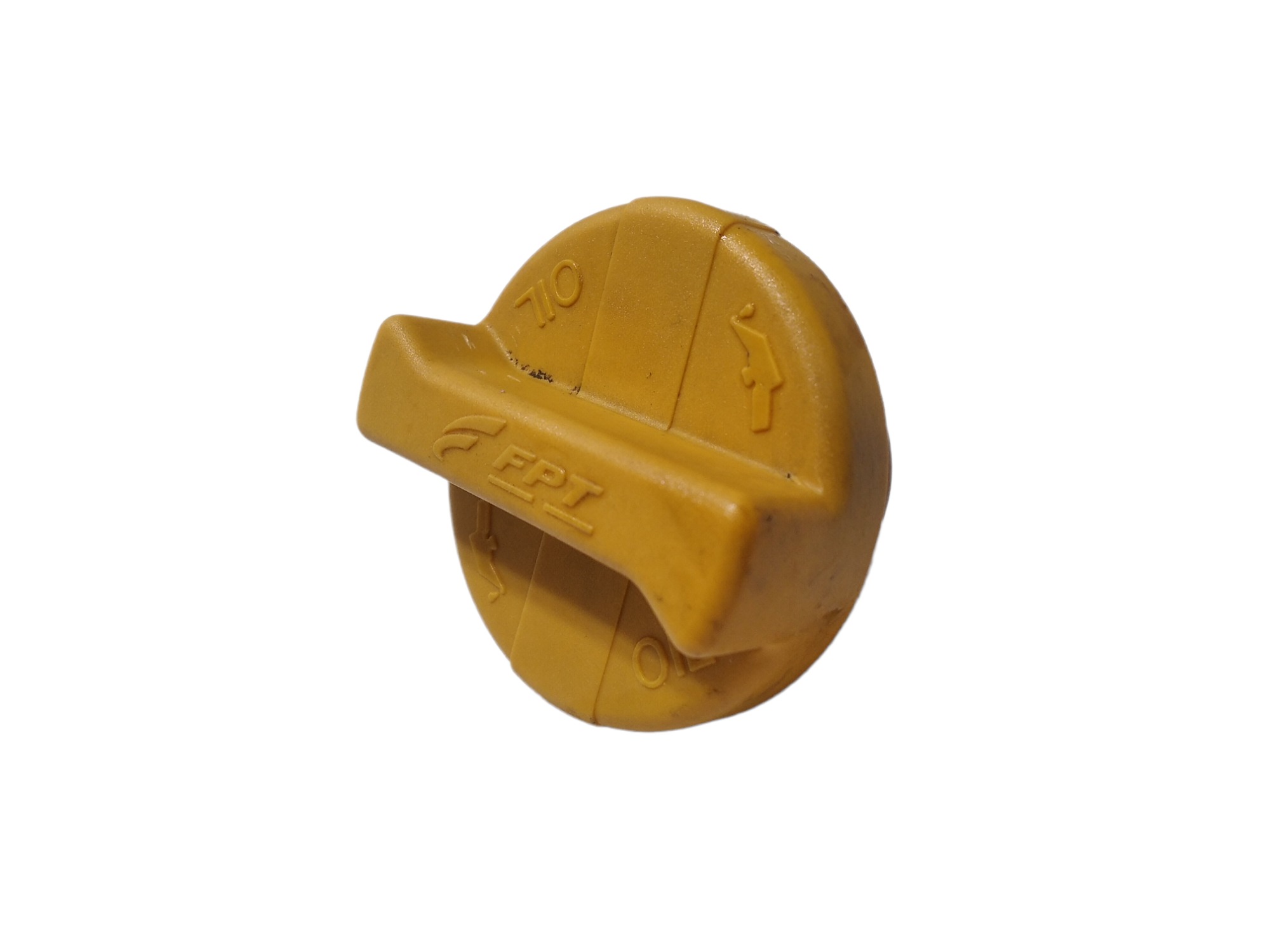 Tampa Oleo Motor Fiat Linea 2012 V468 Amarelo 2