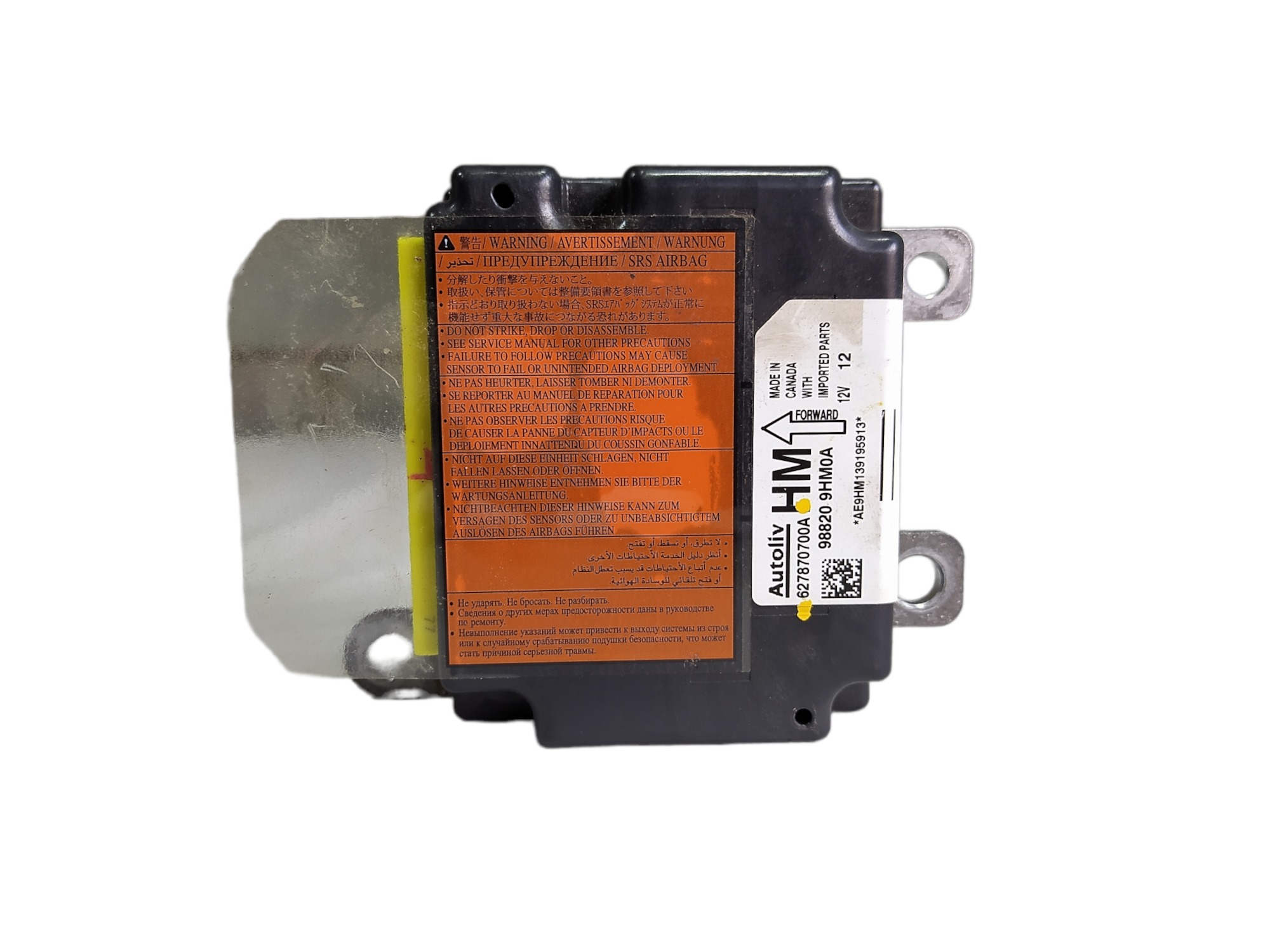 Módulo 627870700a 988209hm0a Nissan Altima 2.5 2014 V465 4