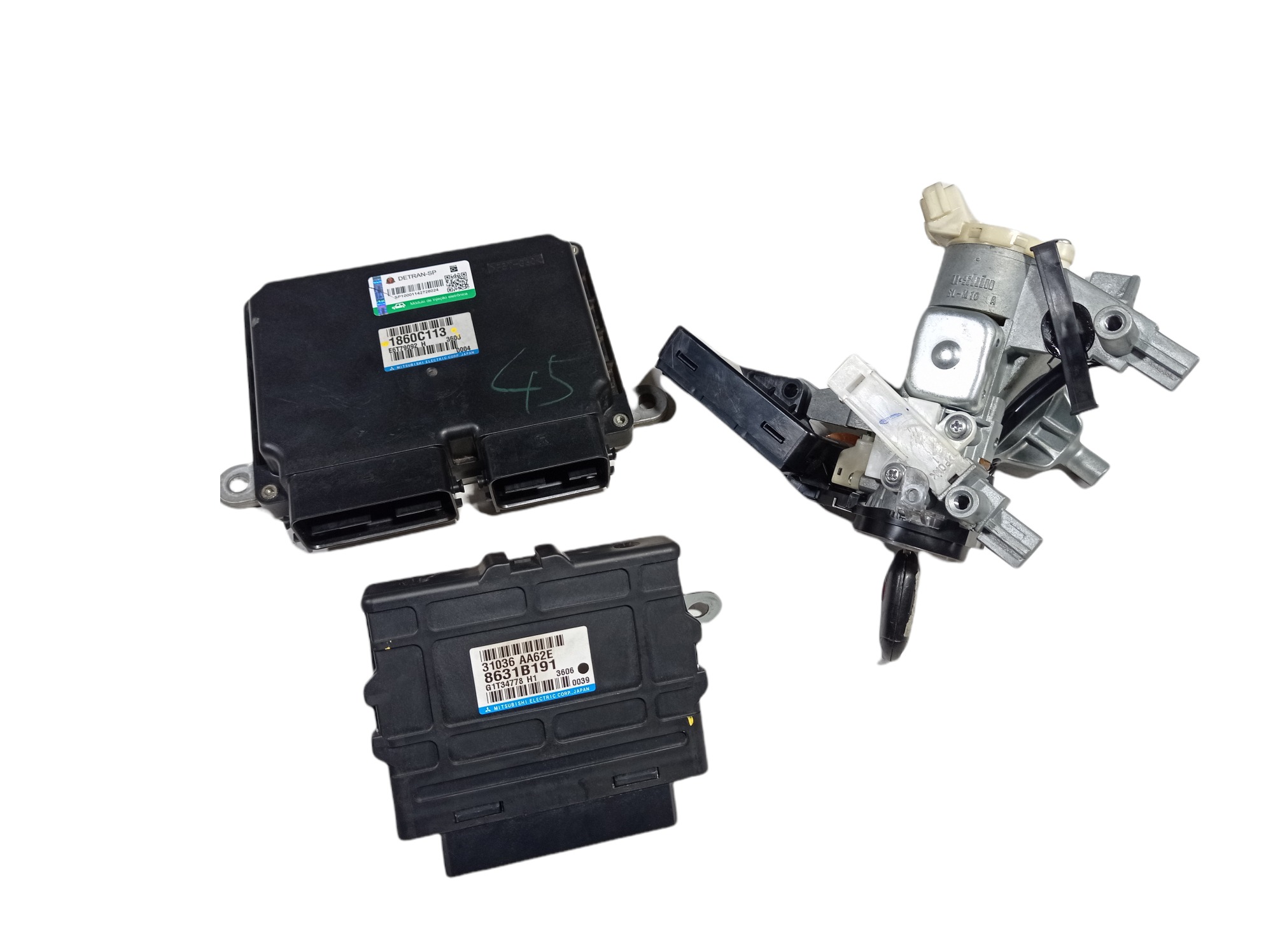 Kit Módulo Injeção Eletrônica Lancer 2.0 2014 V420 1860c113 4