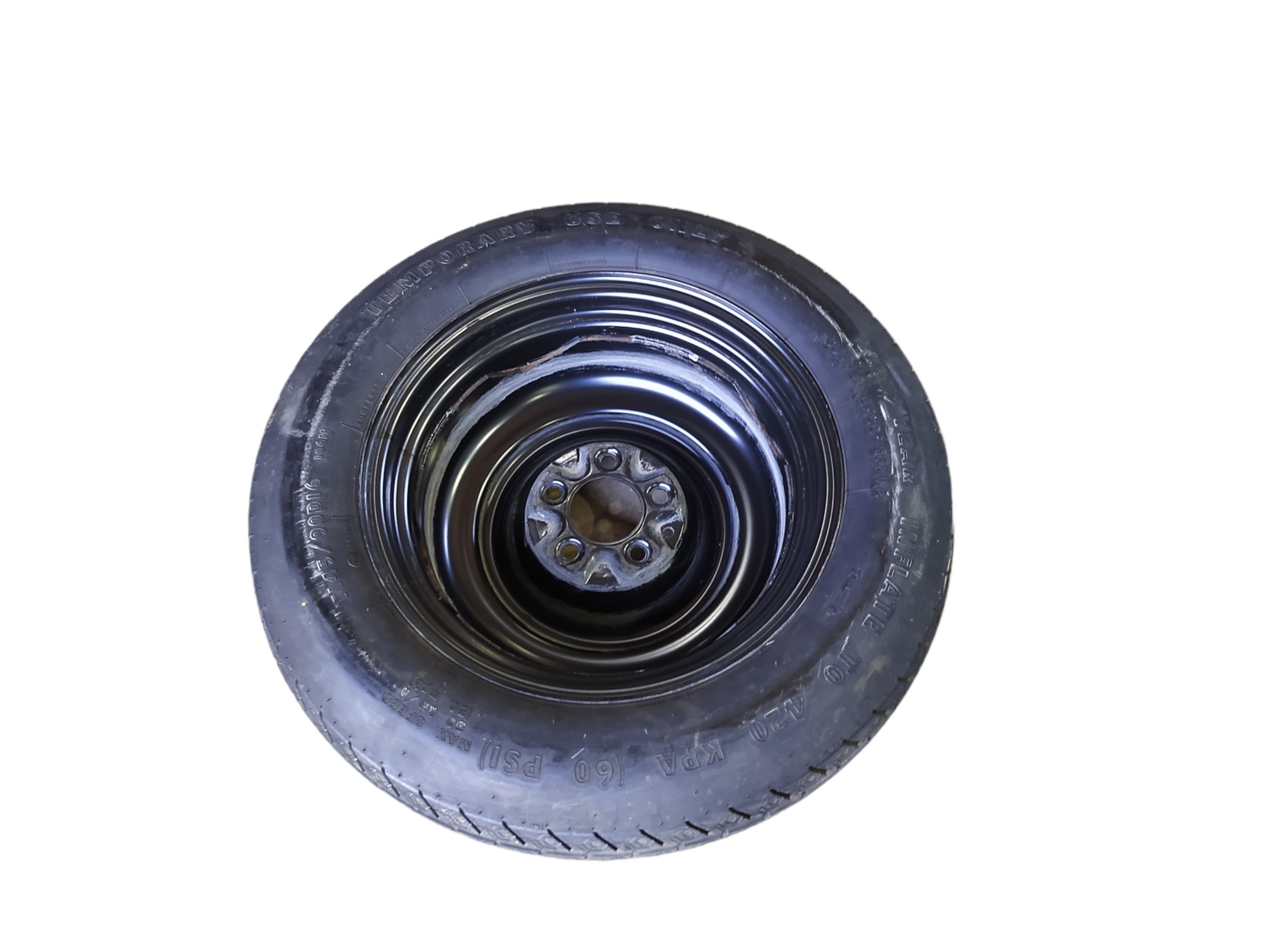 Roda Estepe Aro 16 Chrysler Grand Caravan 3.3 V6 2006 V487 1