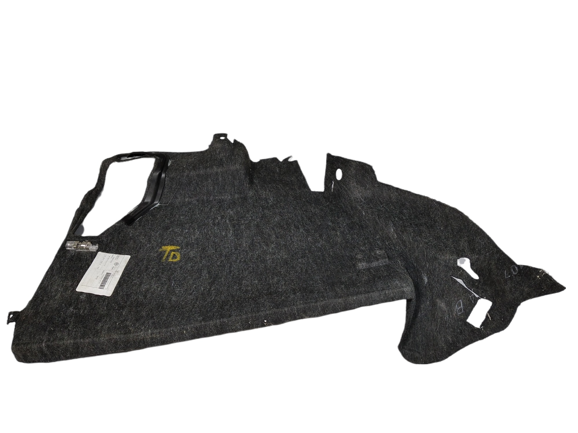Forro Porta Mala Direito Volkswagen Golf 2009 V435 3