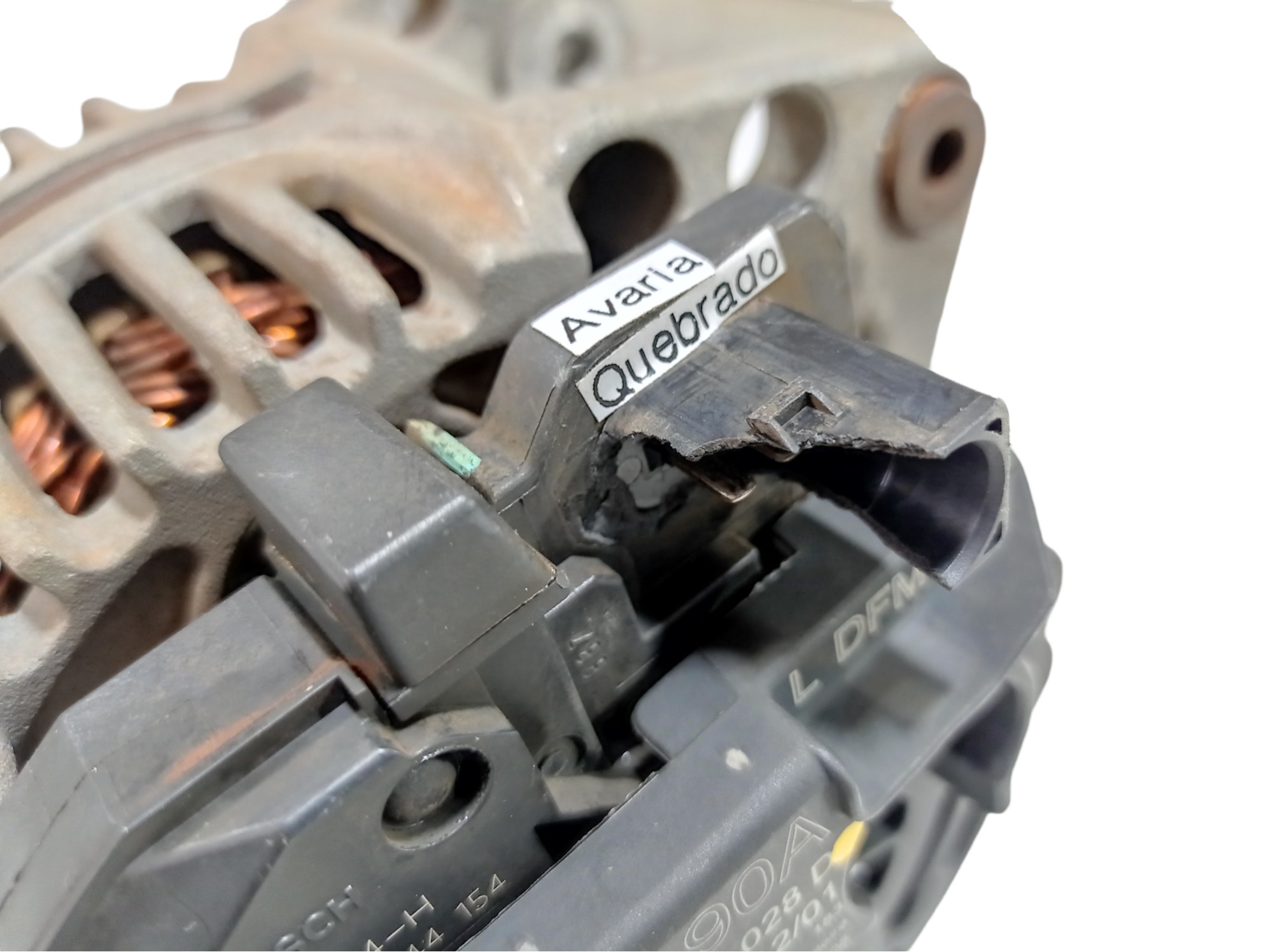 Alternador Vw Golf 2001 2.0 V454 028903028d 5