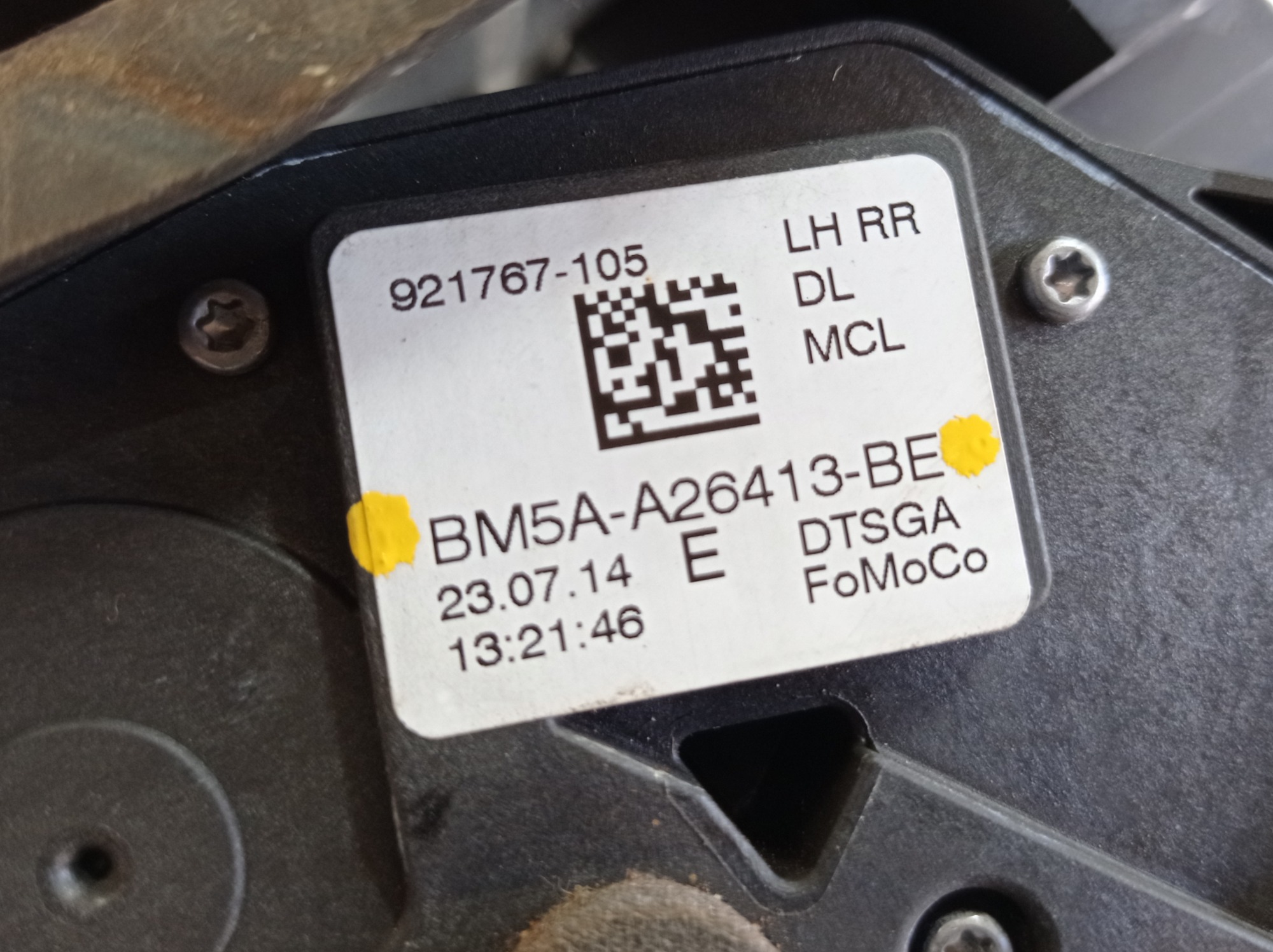 Fechadura Porta Traseira Esquerda Focus Se 2014 V476 8