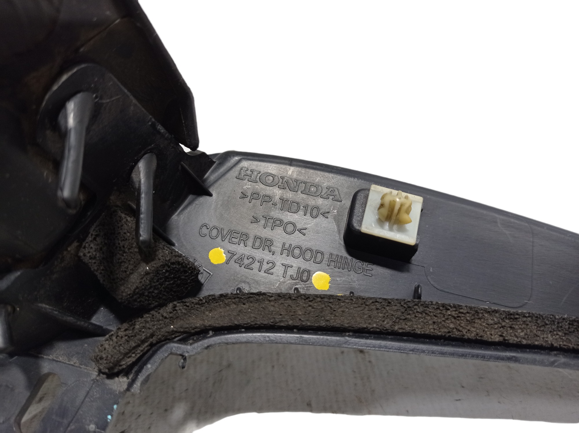 Acabamento Grade Churrasqueira Esquerda Honda Fit 2009 V302 8