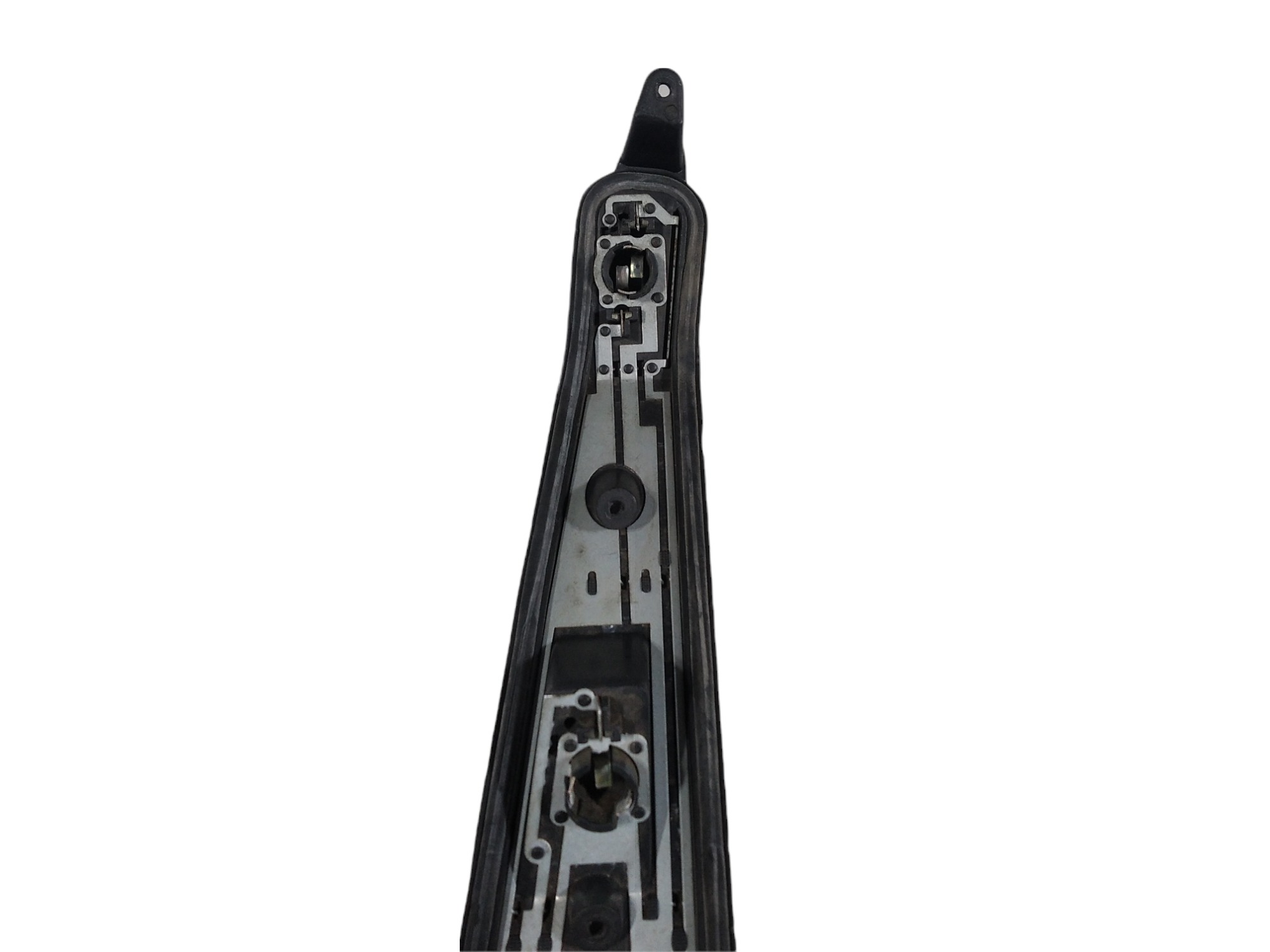 Placa Lanterna Esquerda Ford Fiesta Hatch 2010 V270 Preta 4