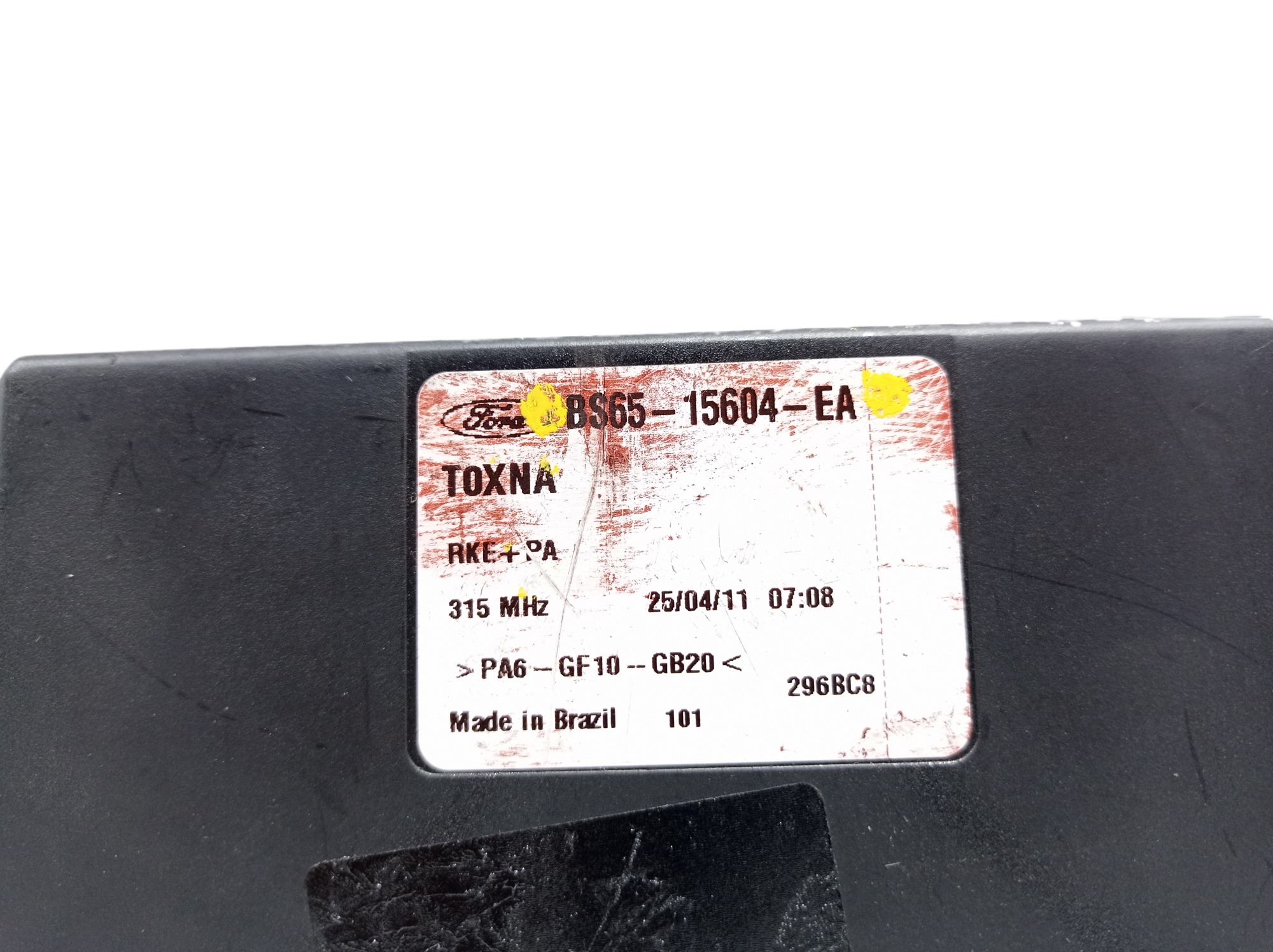 Modulo Conforto Ford Fiesta Ecosport 2012 Bs6515604ea V134 5