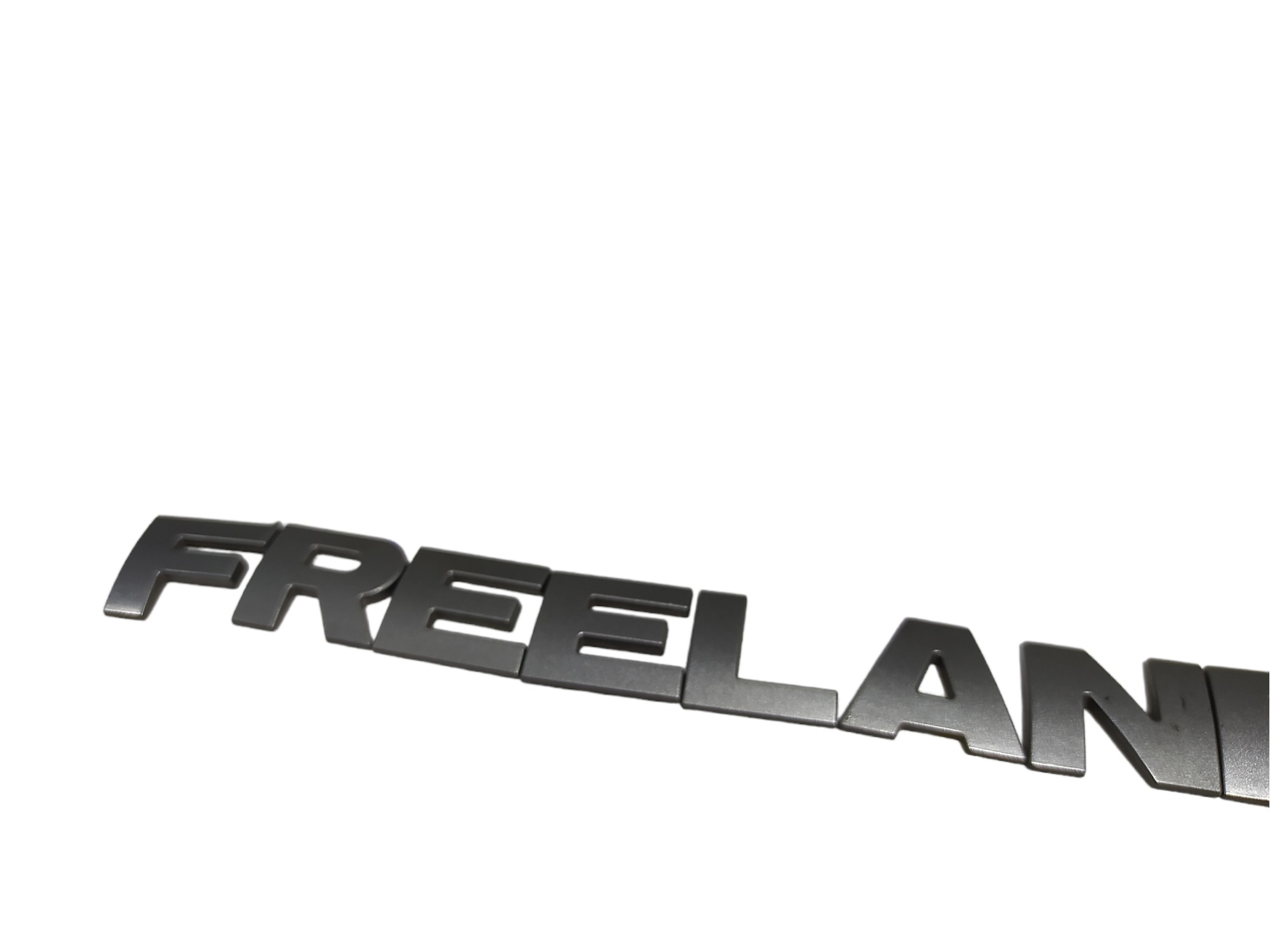 Letreiro Tampa Traseira Freelander 2 Land Rover 2008 12 V479 Cinza 1