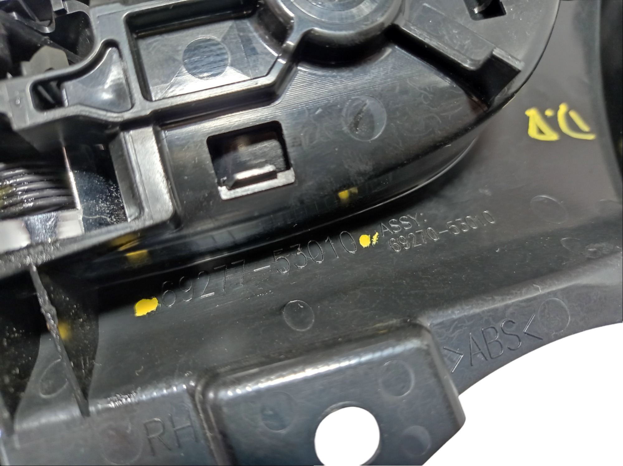 Maçaneta Interna Dianteira Direita Lexus Is 250 F Sport V434 Prateado 6