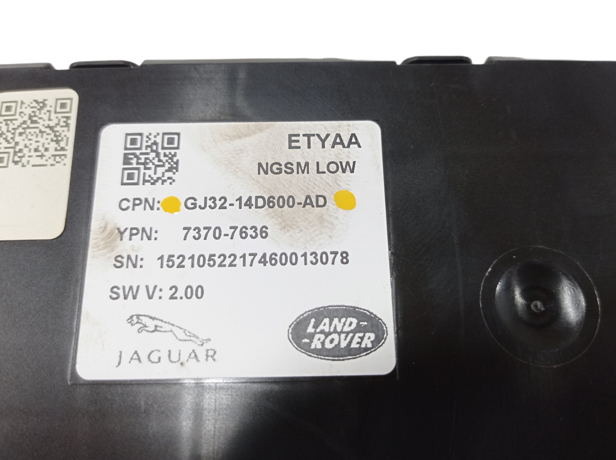 Módulo Banco Dianteiro Esquerdo Rover Evoque 2017 V548 3