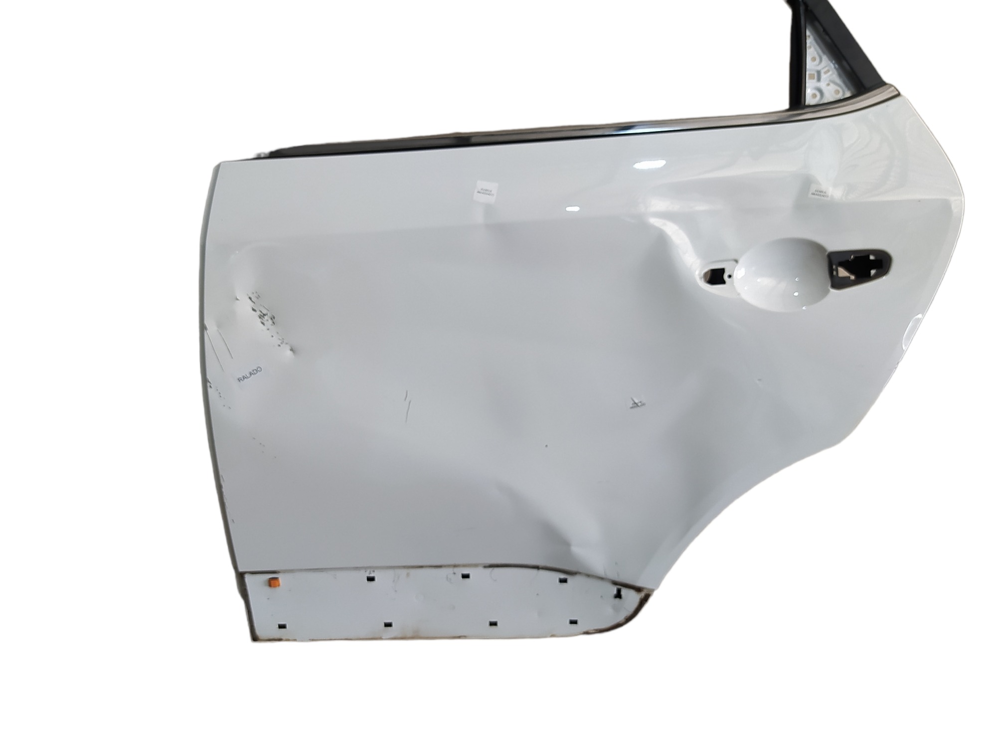 Porta Traseira Esquerda Jac T6 2.0 16v 2016 V475 Traseira Esquerda Branco 7