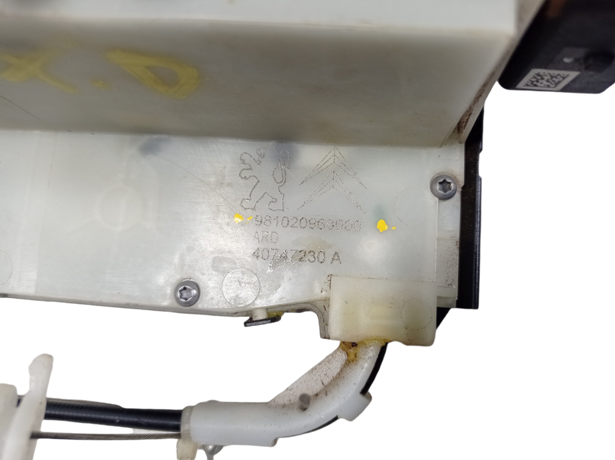 Fechadura Porta Traseira Direita Peugeot 2008 2019 V341 9