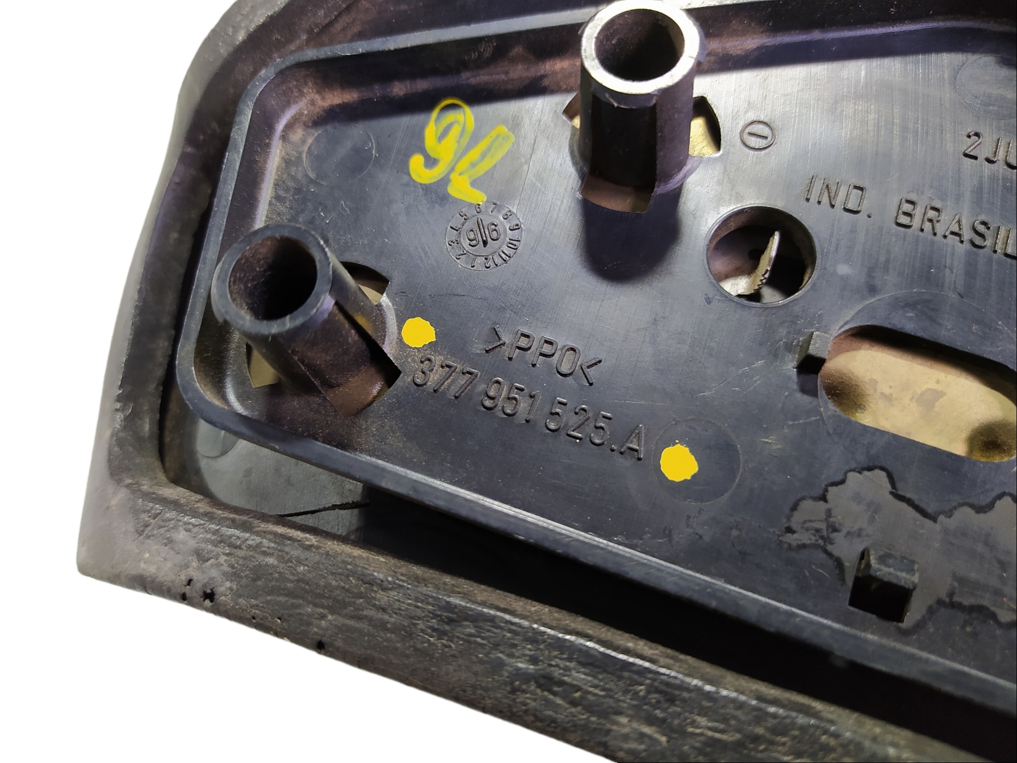 Capa Volante Vw Gol Saveiro G2 Bola 377951525a Vl 8