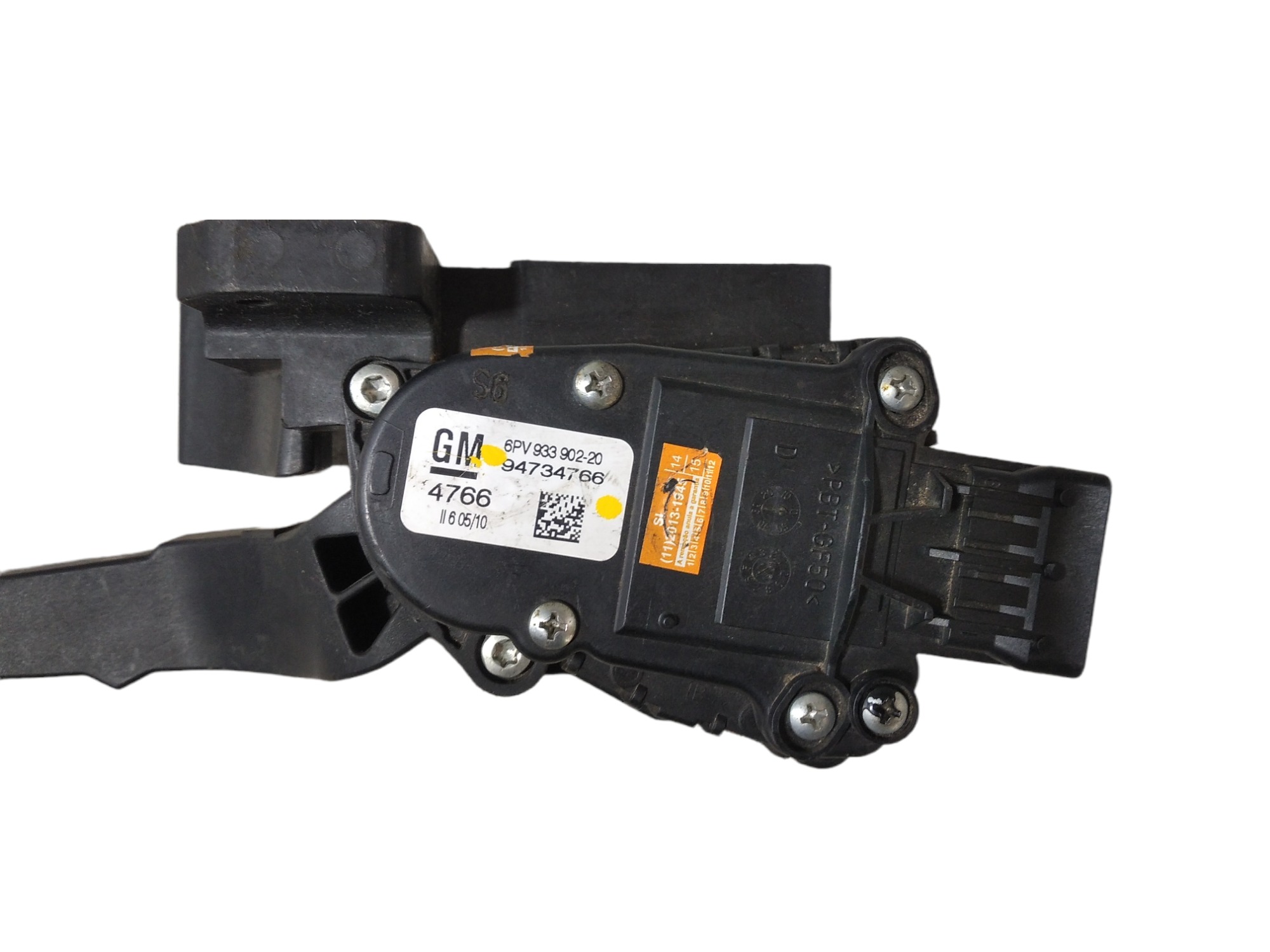 Pedal Acelerador Eletrônico Gm Celta Prisma 2011 2017 5