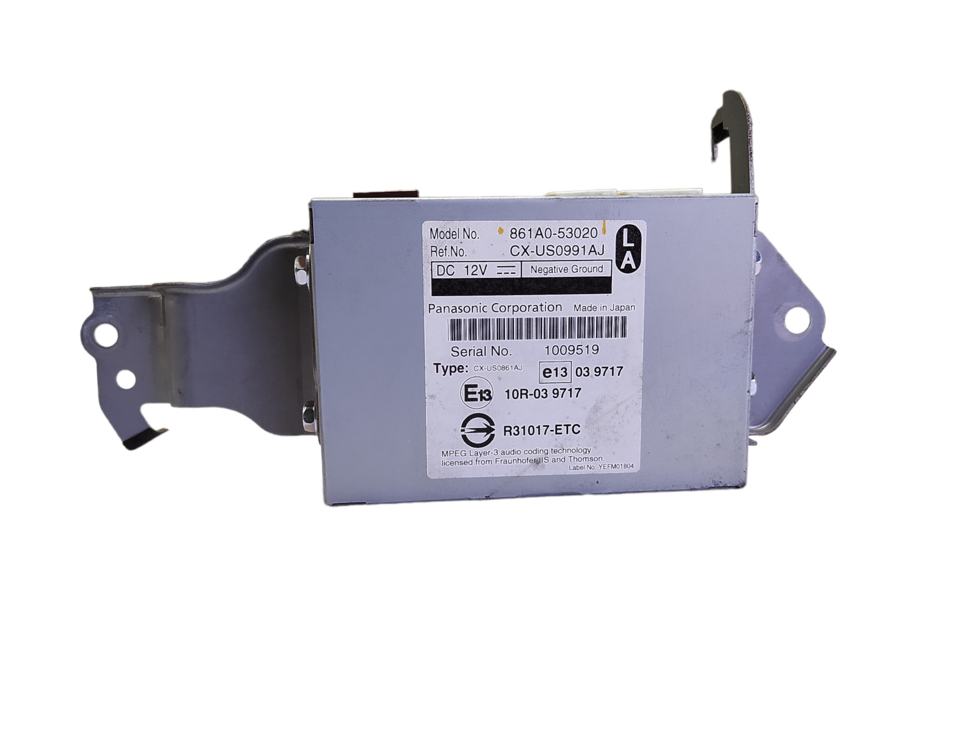 Modulo Interface Multimídia Lexus Is300 3.0 V6 2012 V545 2