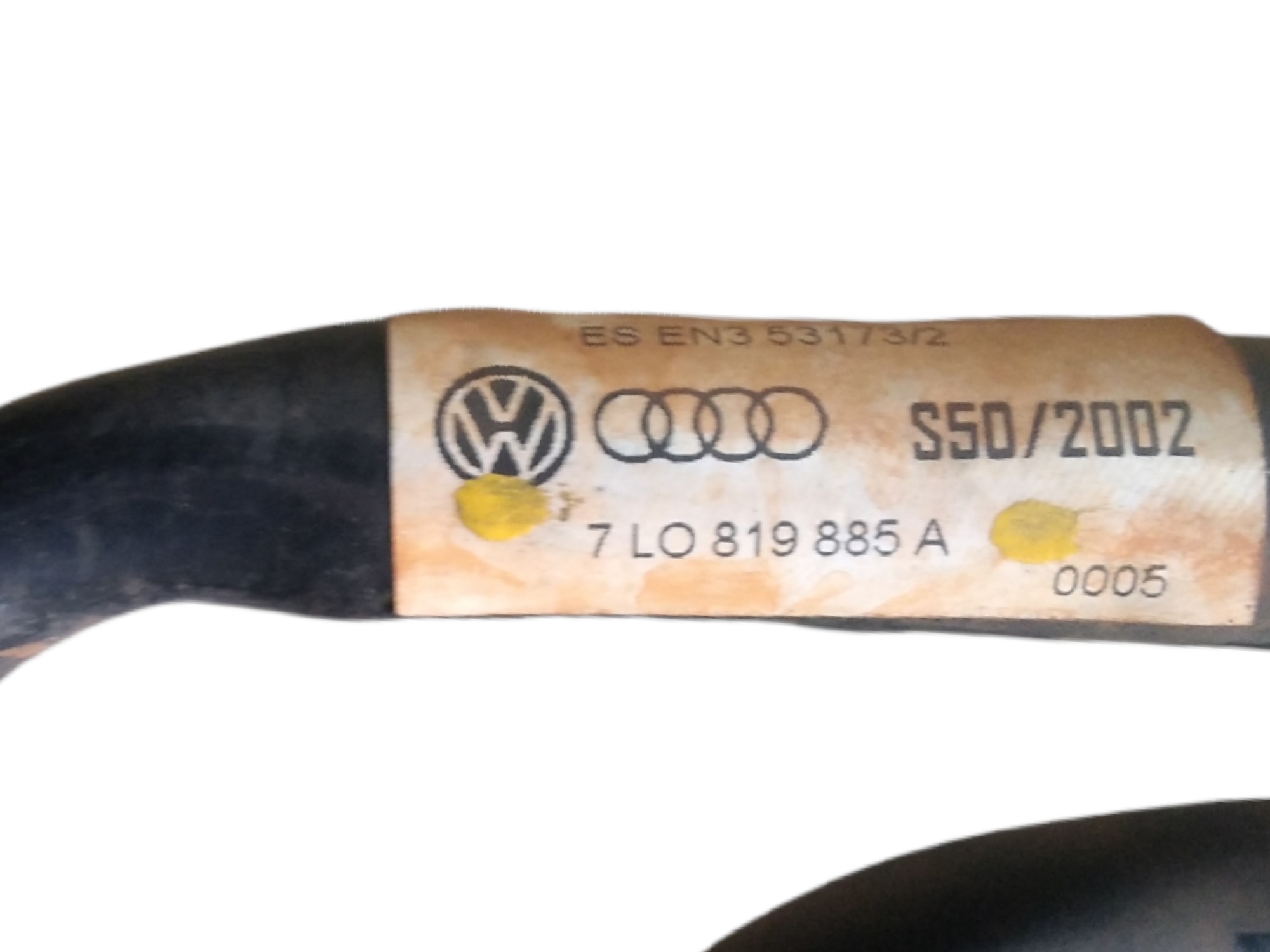 Mangueiras Ar Quente Traseira Porsche Cayenne S 4.5 2003 7