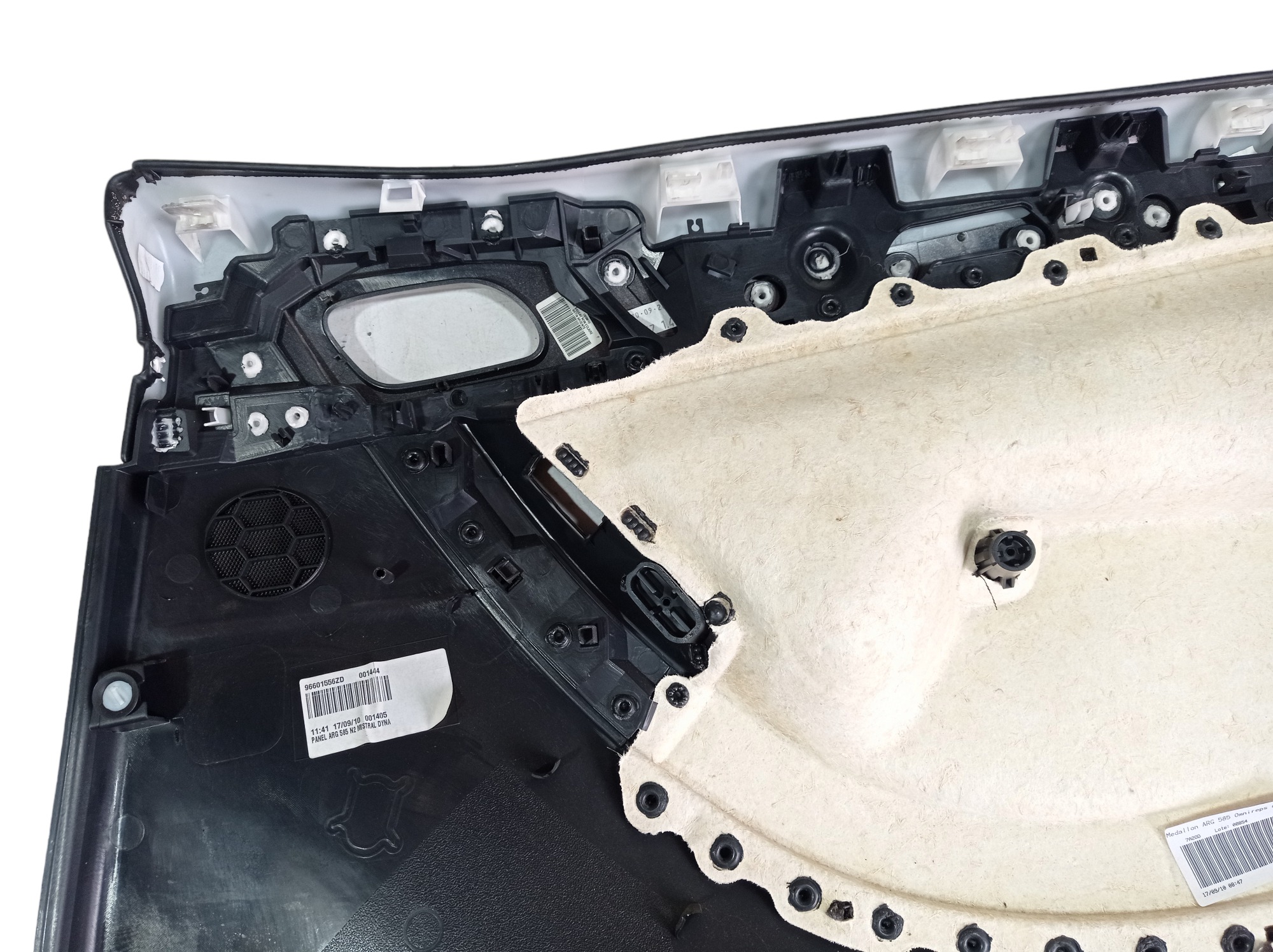 Forro Porta Traseira Esquerda Citroen C4 2011 V227 Cinza 9
