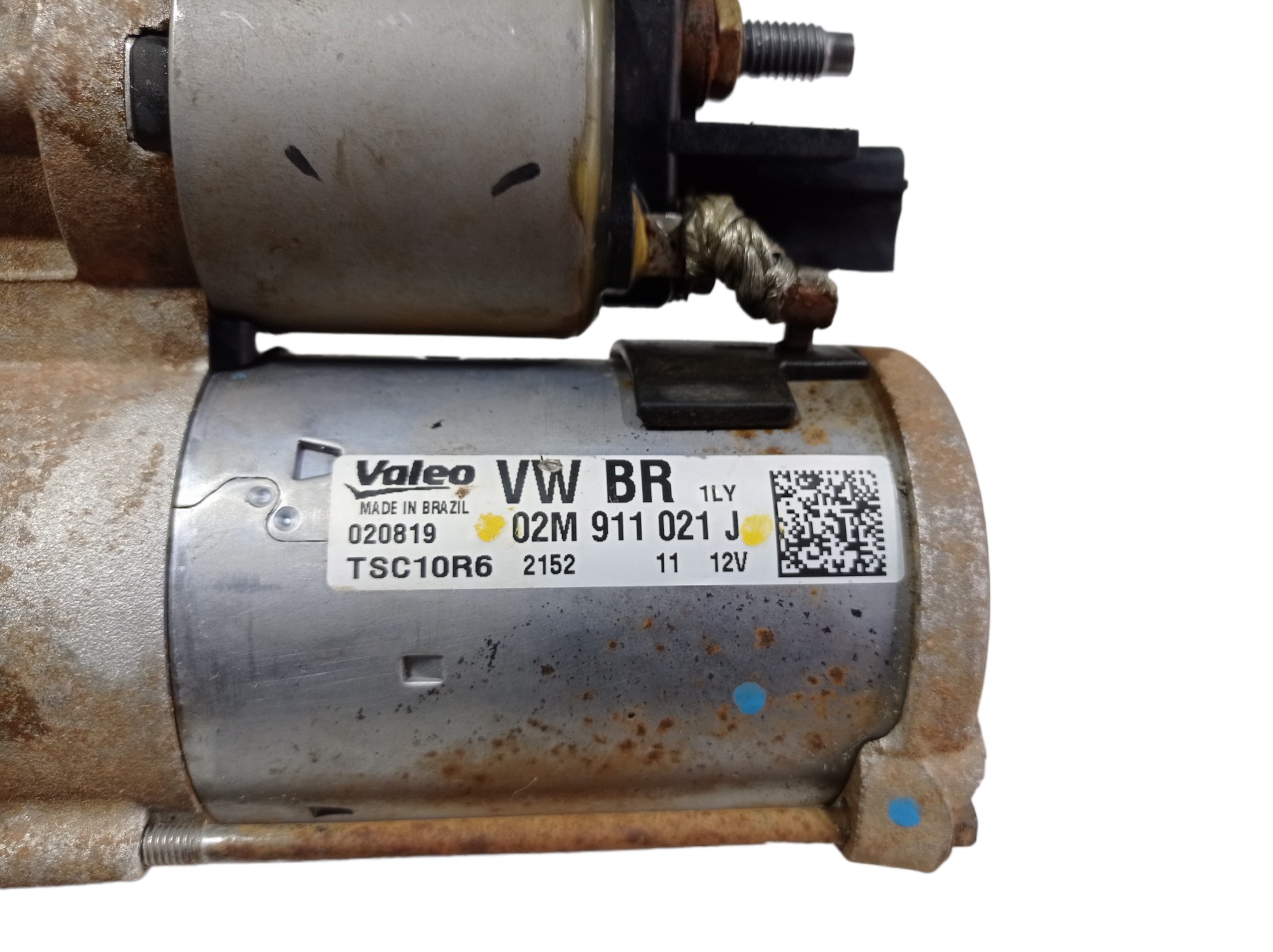 Motor Arranque Vw Saveiro Cross 2020 1.6 16v V467 6