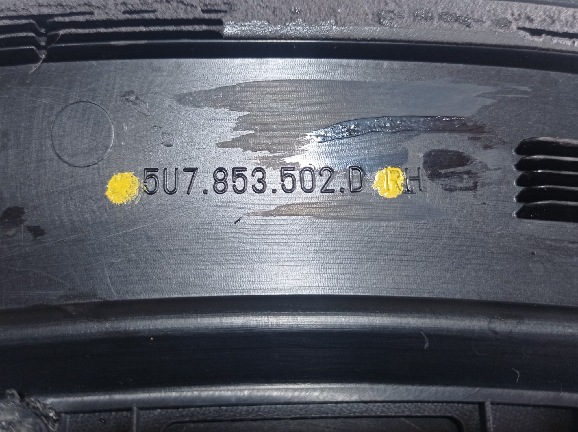 Moldura Paralama Direito Vw Saveiro Cross 2020 V467 9