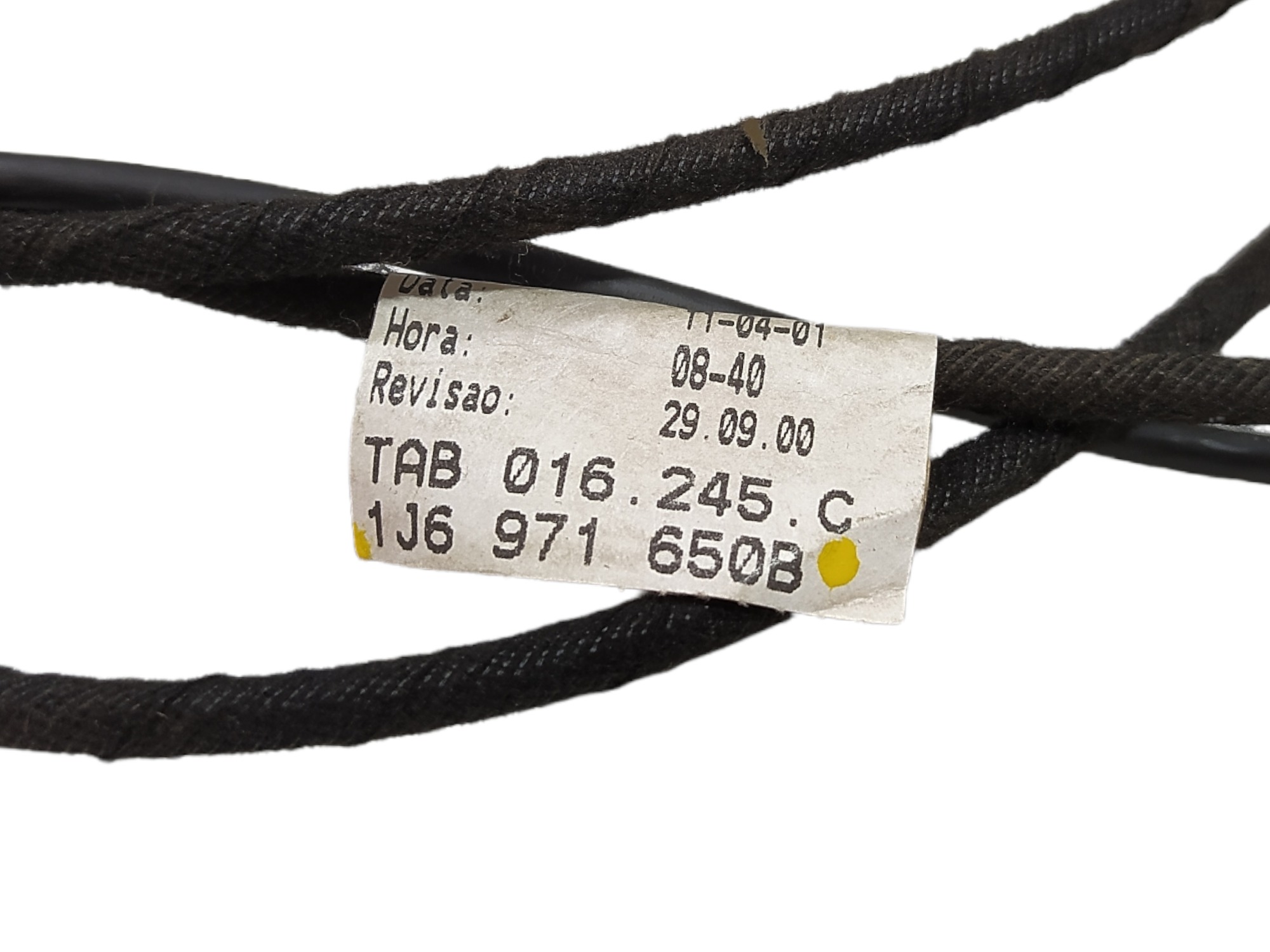 Chicote Antena Vw Golf 2.0 2001 1j6971650b V454 7