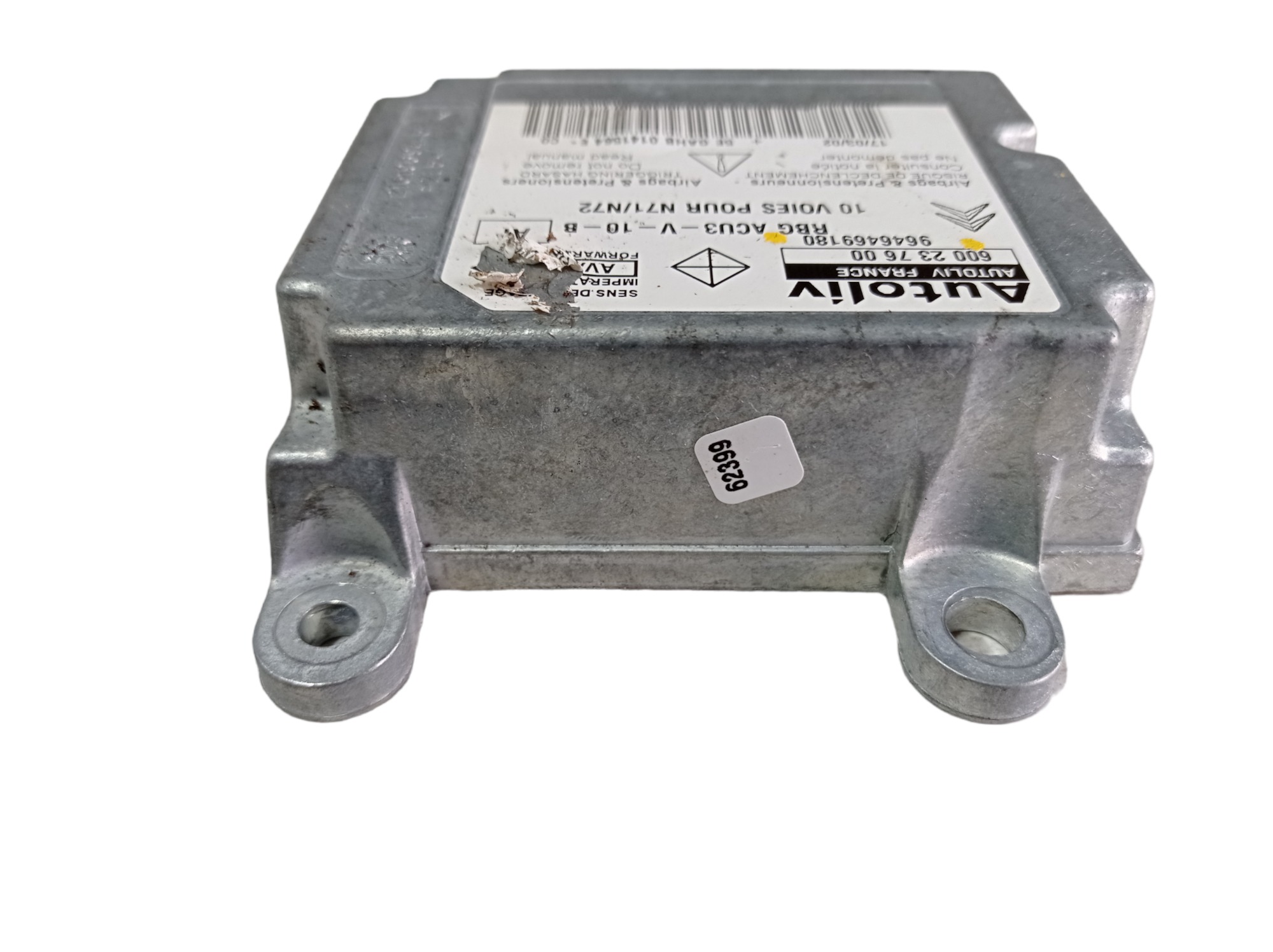 Módulo Impacto 9646469180 Citroen Xsara 1.6 2002 V400 3