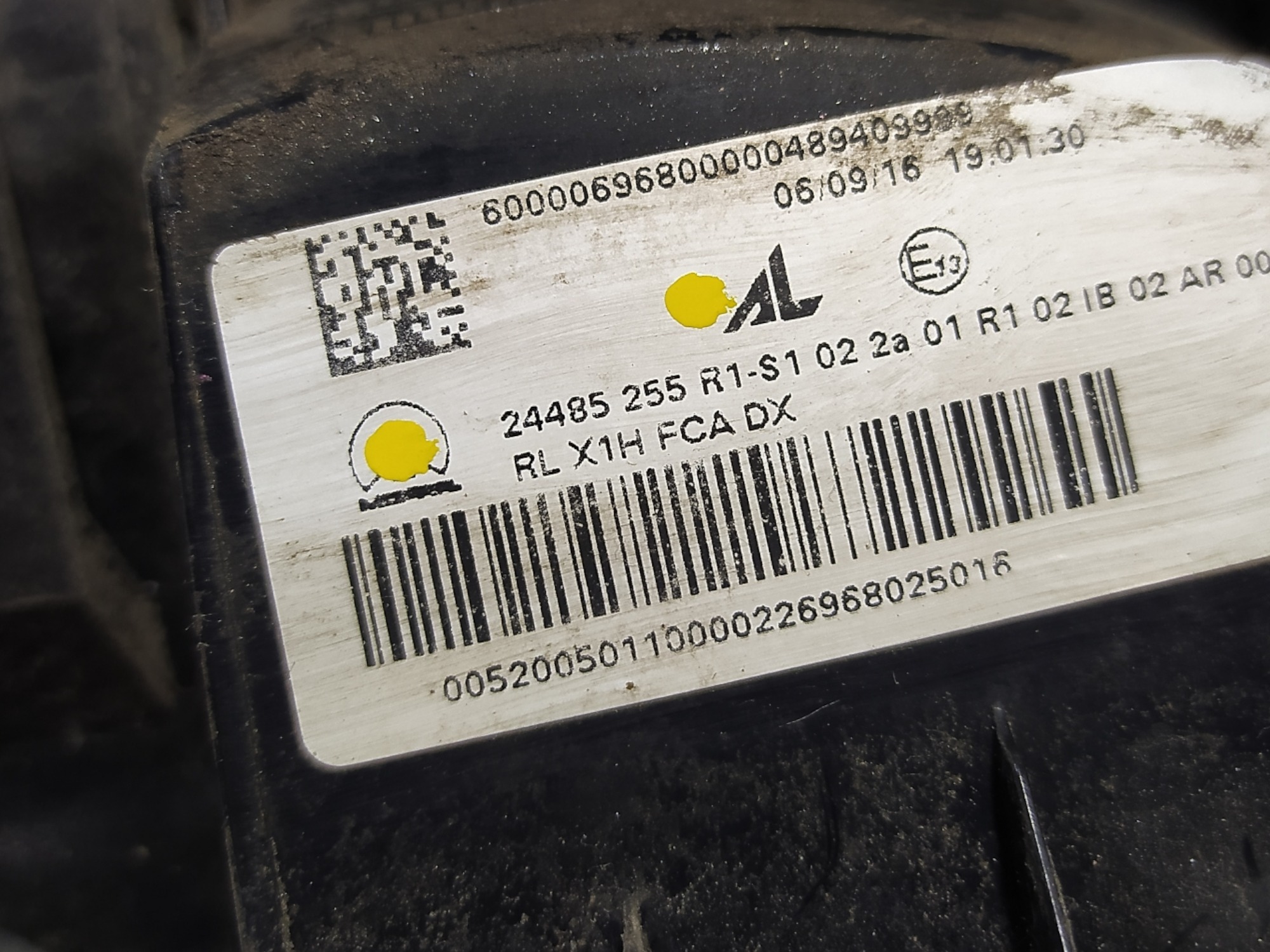 Lanterna Direita Fiat Mobi Way On 2016 A 2025 V438 9