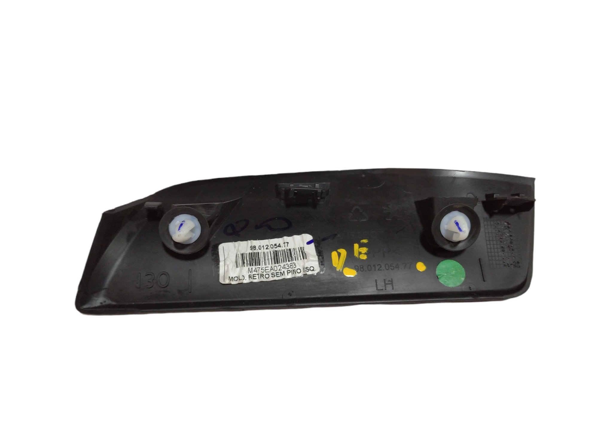 Acabamento Retrovisor Dianteiro Esquerdo Peugeot V437 Preto 5