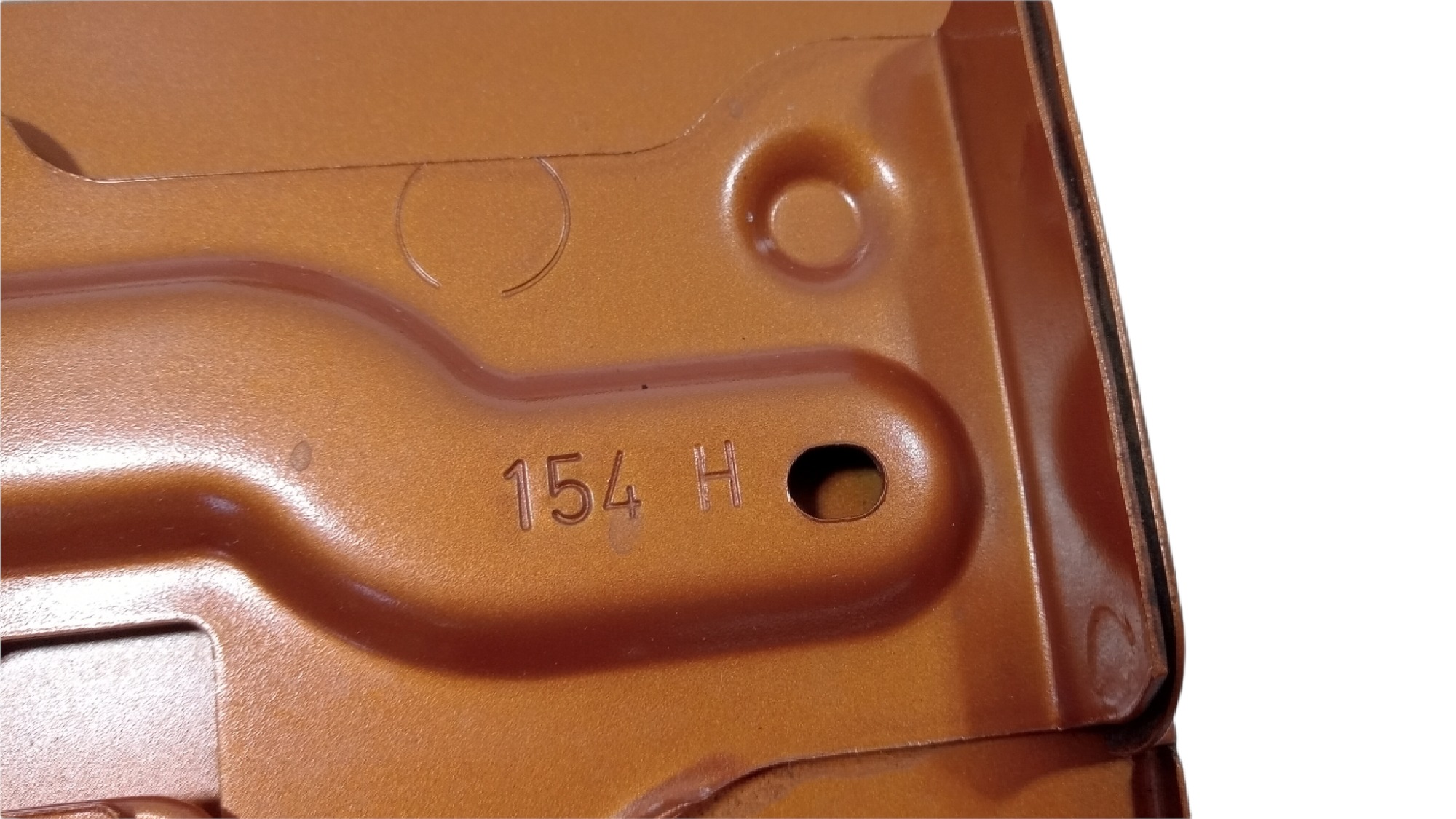 Portinhola Tanque Combustível Renault Sandero Stepway V346 Laranja 5