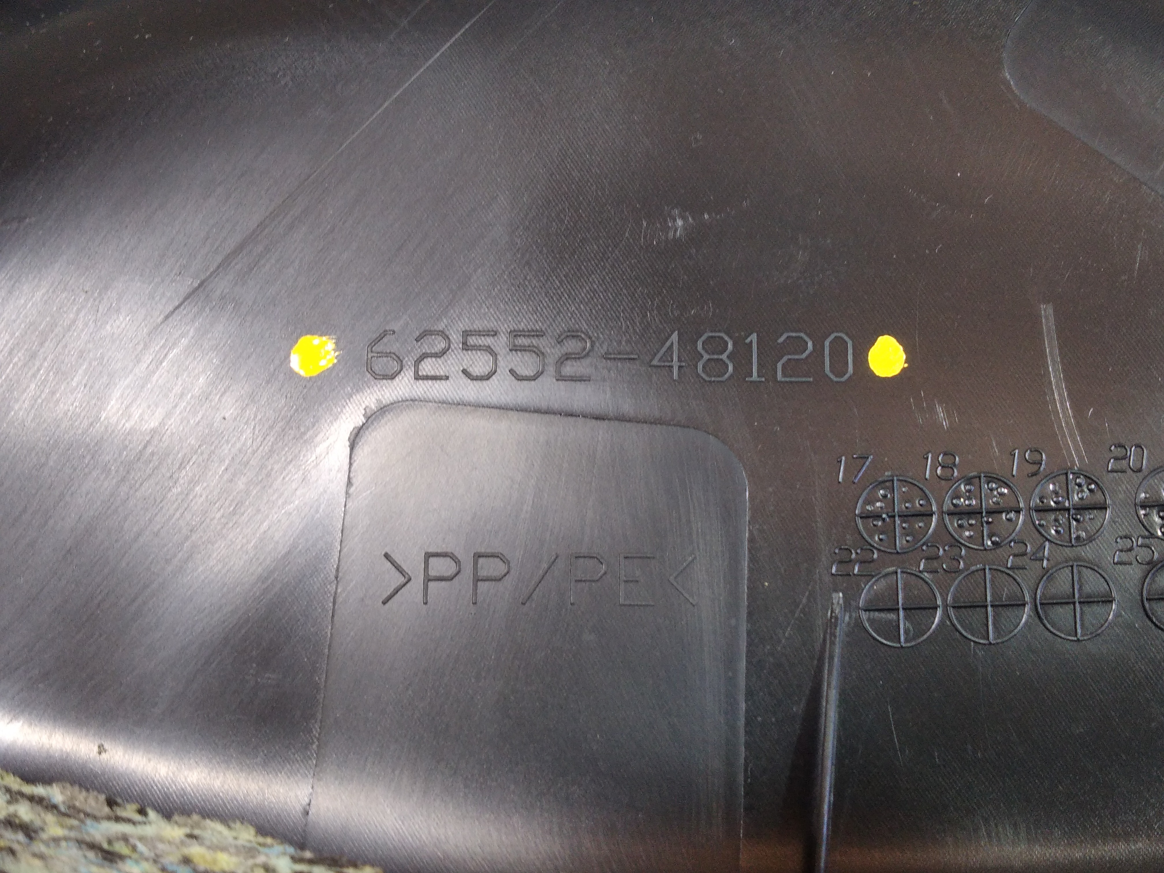 Acabamento Painel Traseiro Esquerdo Lexus  3.5 2021 V576 8